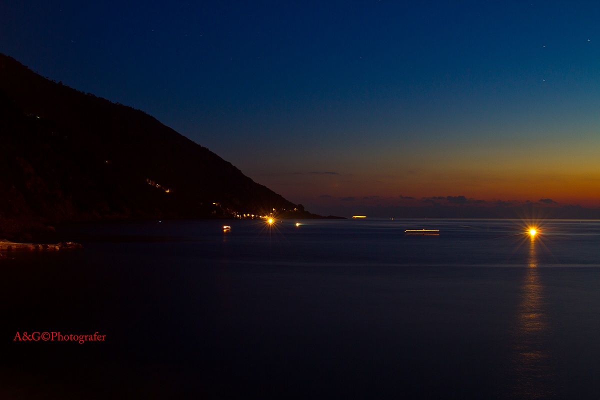 Lampare a Porto Pidocchio