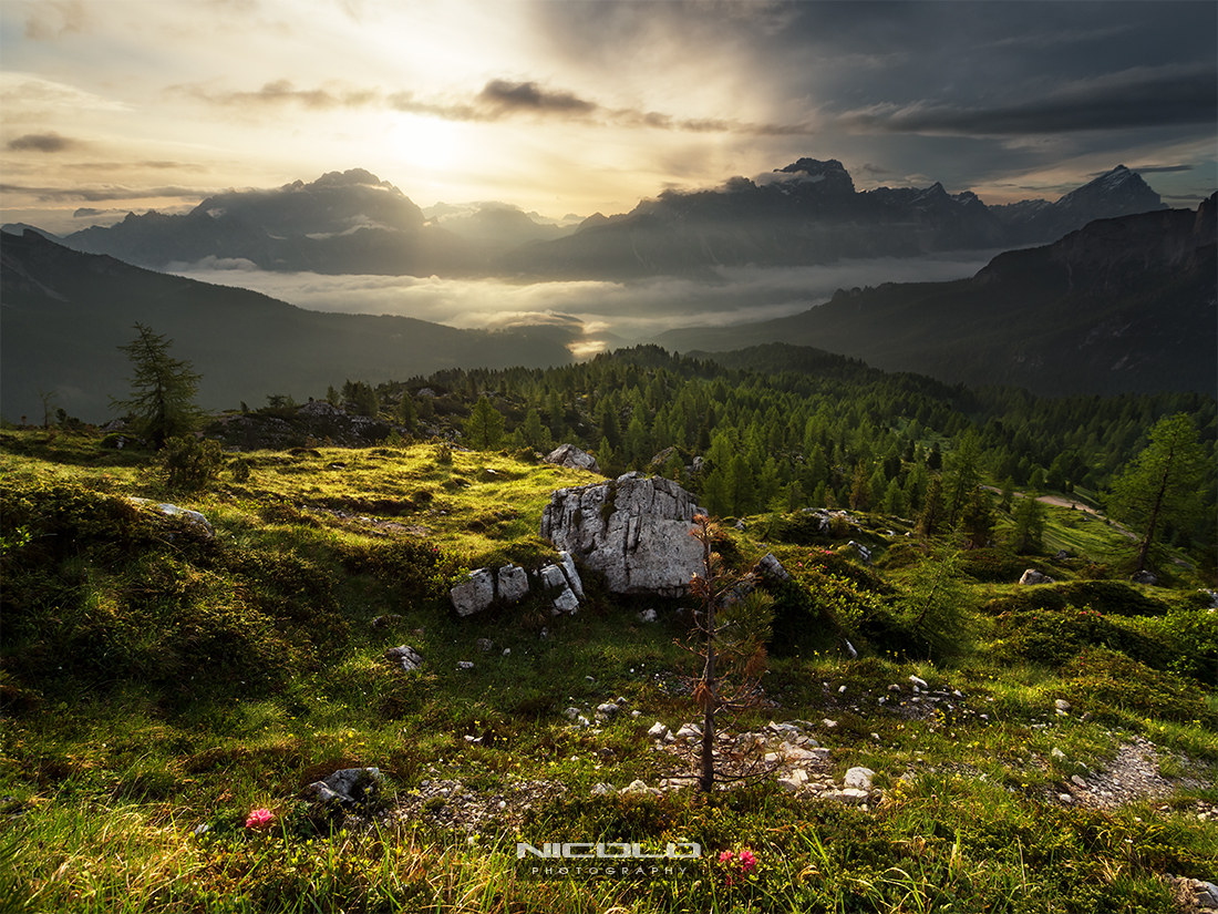A new day in the Dolomites