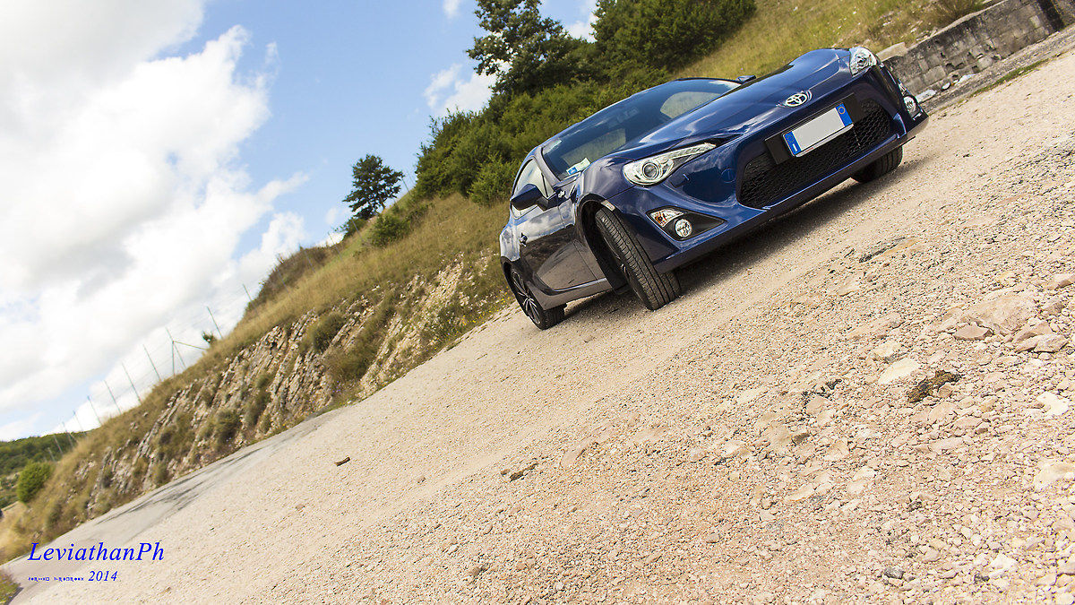 Toyota GT 86 in montagna