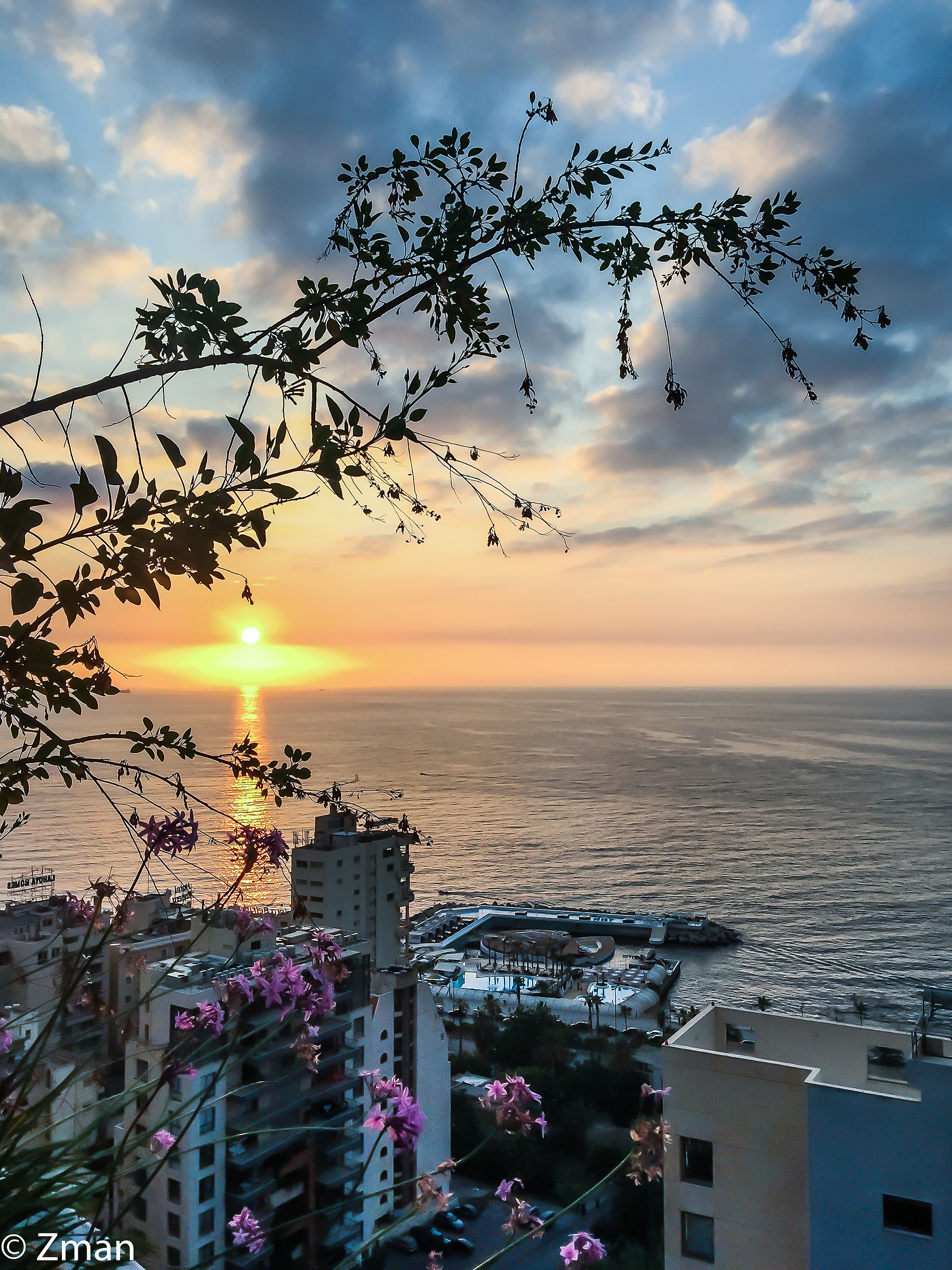 Sunset from Our Balcony