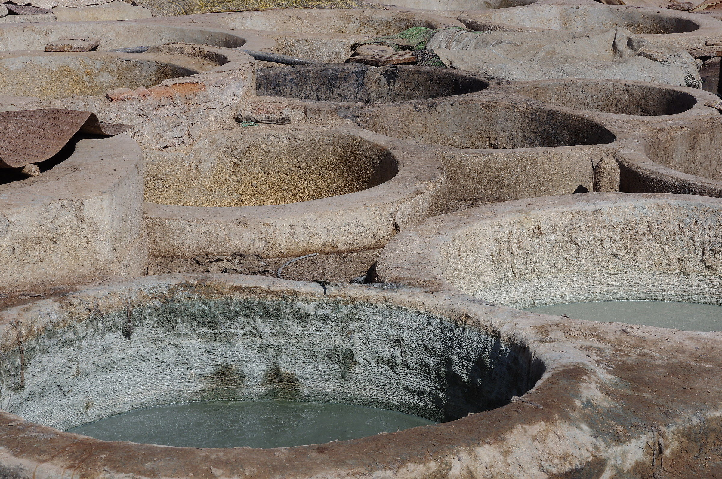 Conceria - Le vasche