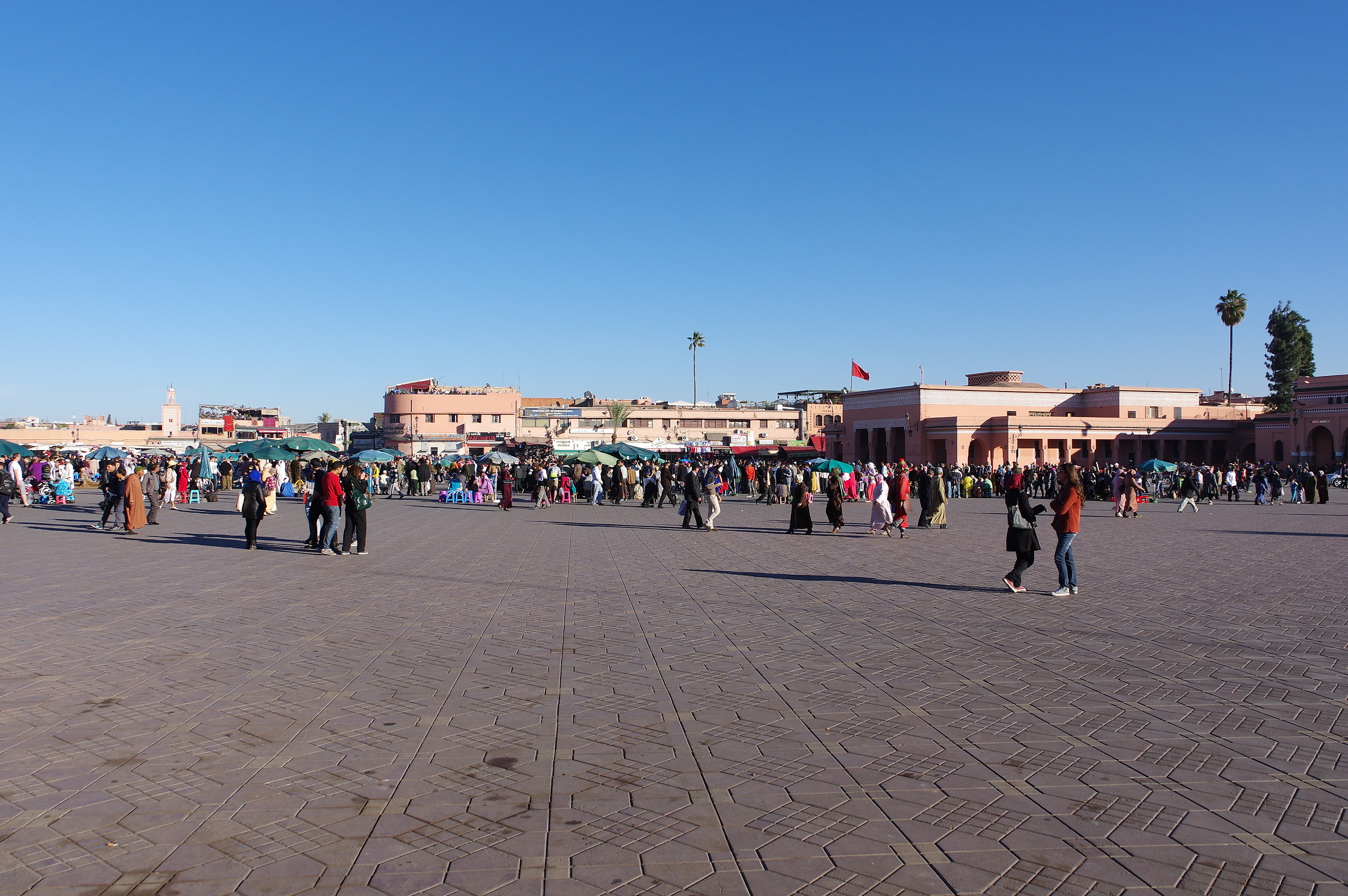 Jemaa El Fna - Veduta