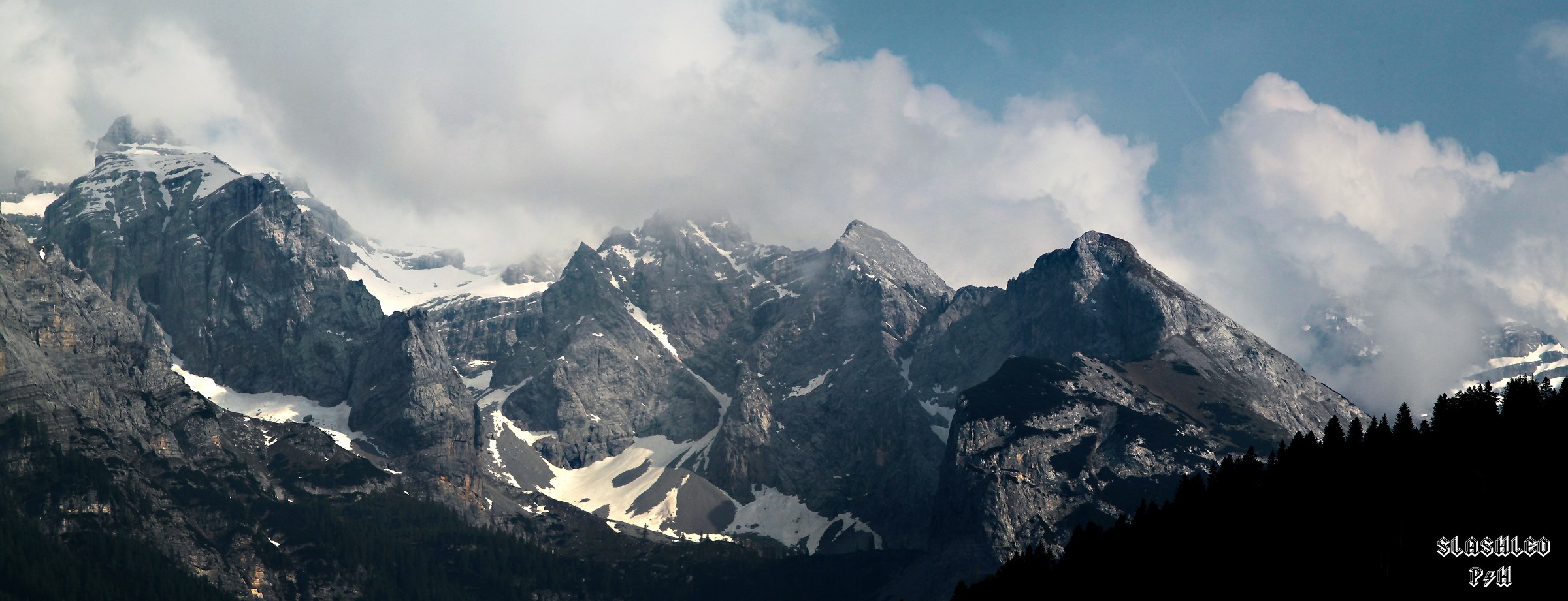 Lungo la strada per Madonna di Campiglio