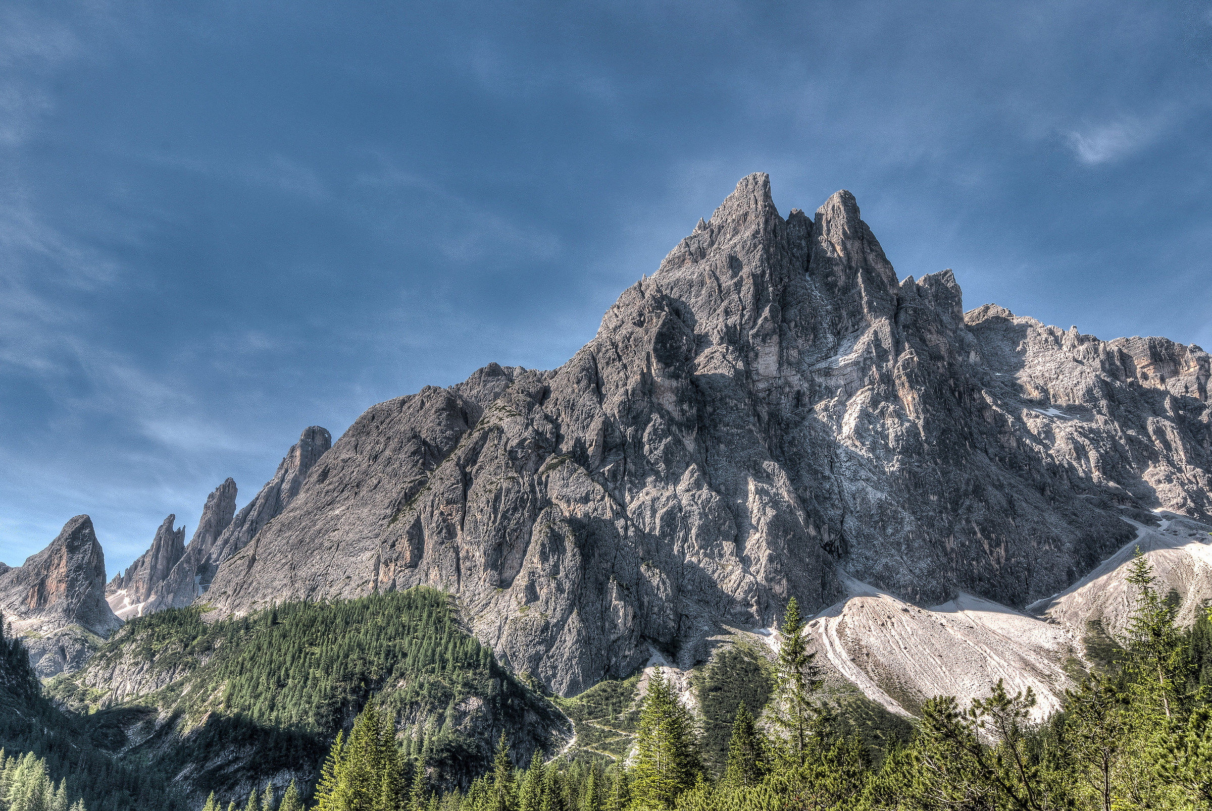 Cima Una, alla partenza dell'escursione