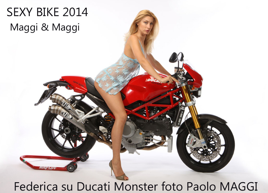 federica su Ducati