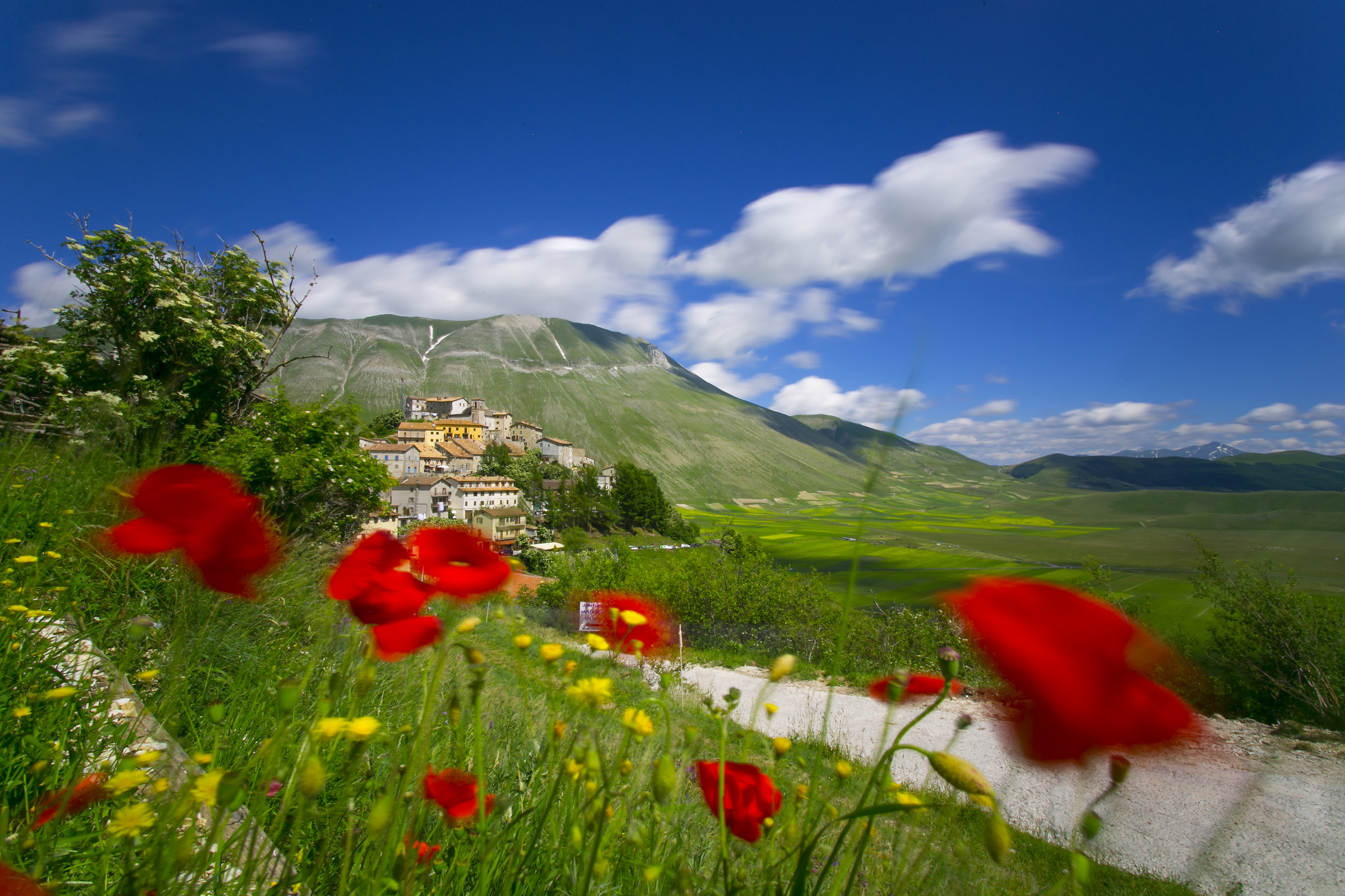 The wind of Castelluccio