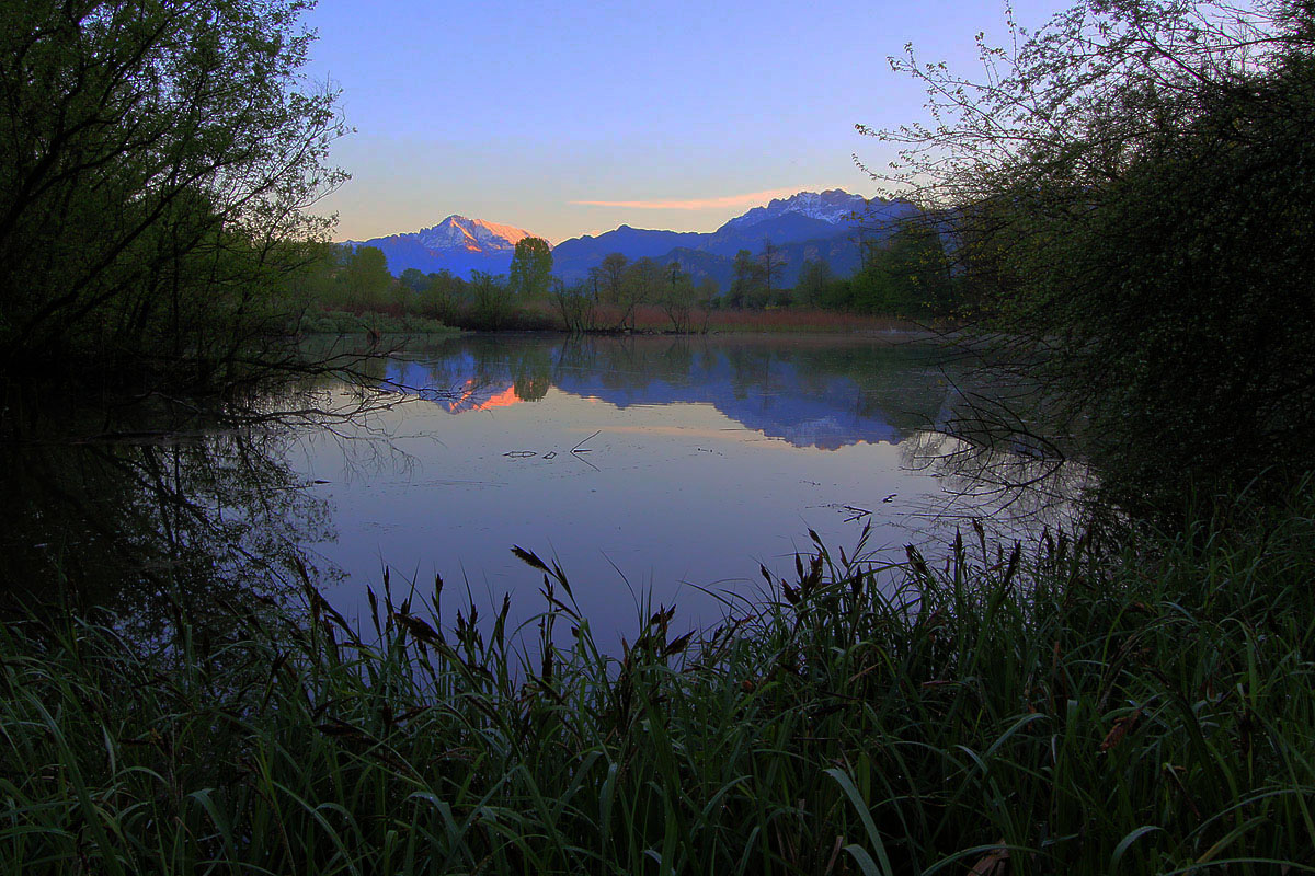 Prime luci dell'alba