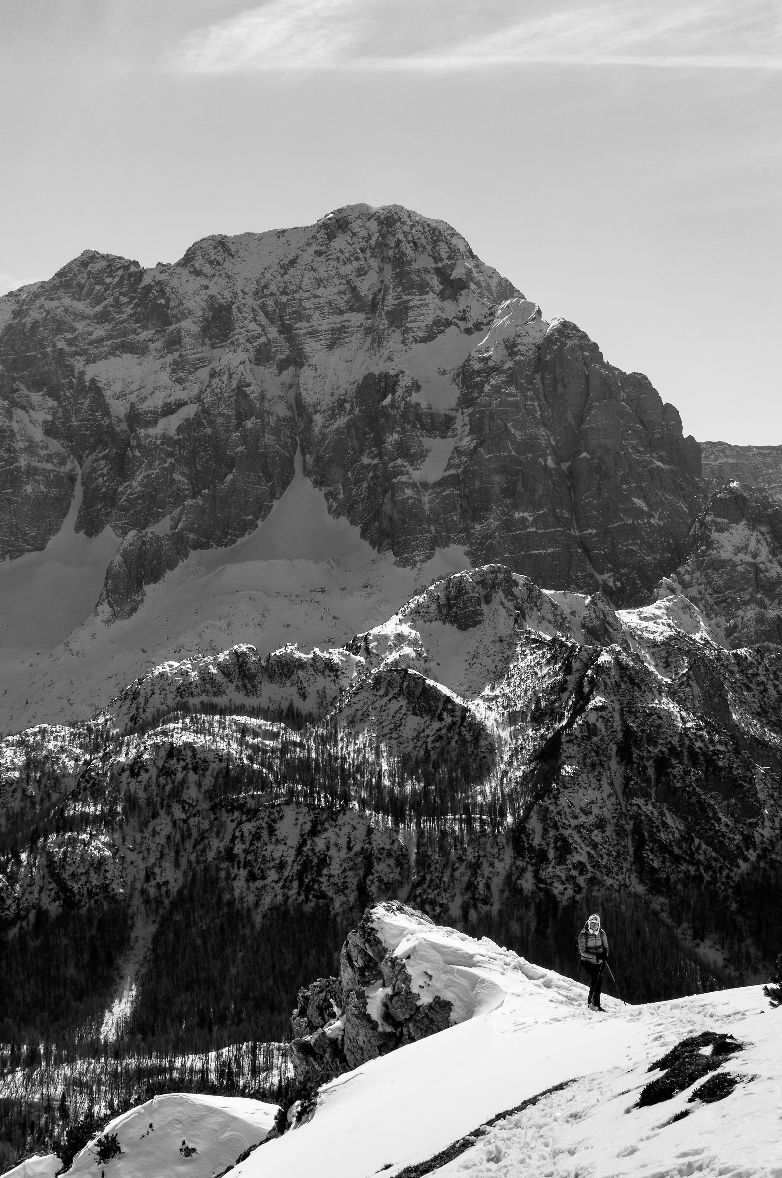 Climbing Mount Nevoso, Croatia