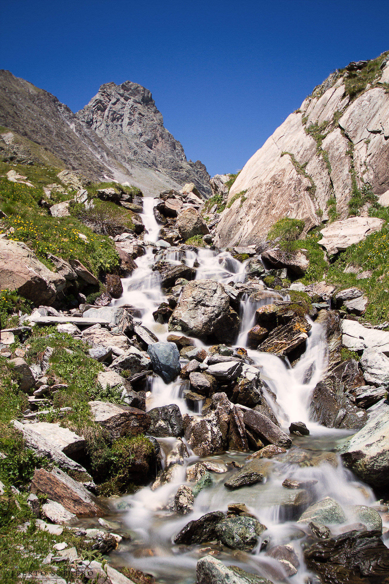Verso Rocca Niera (Valle Varaita)