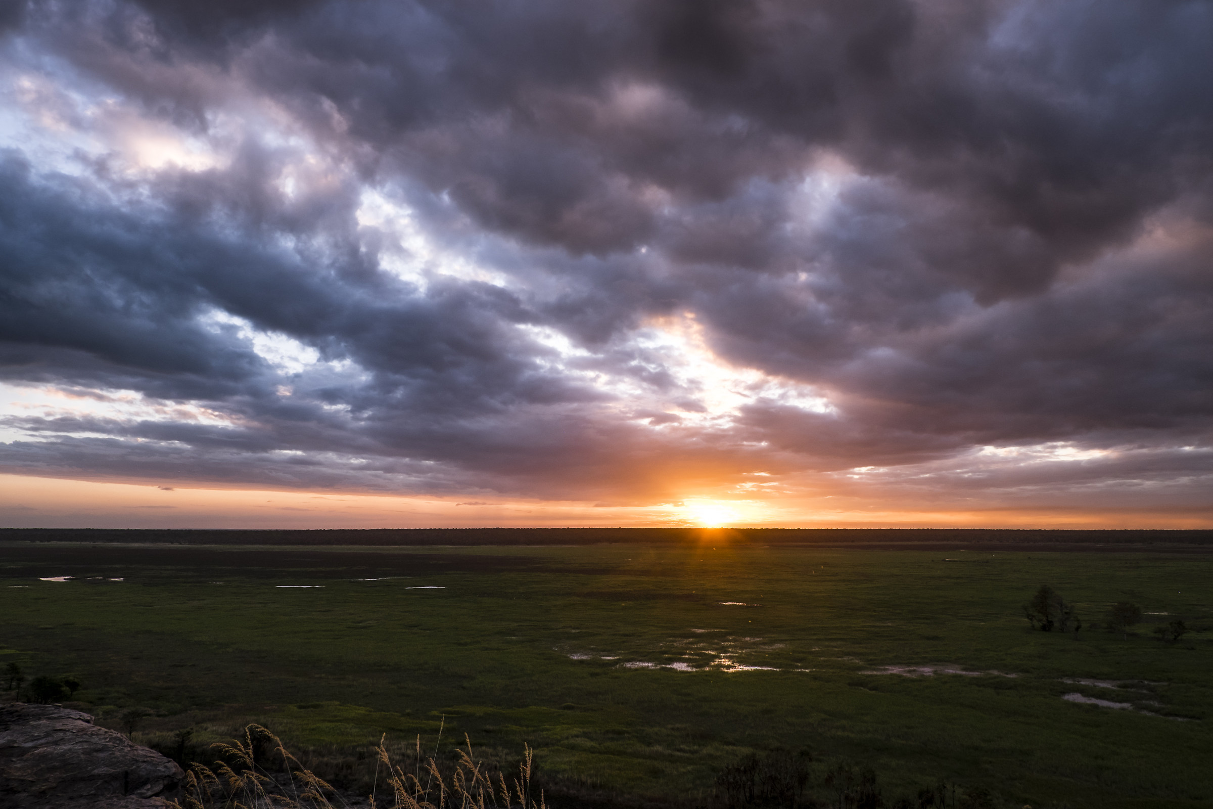 tramonto sul Kakadu