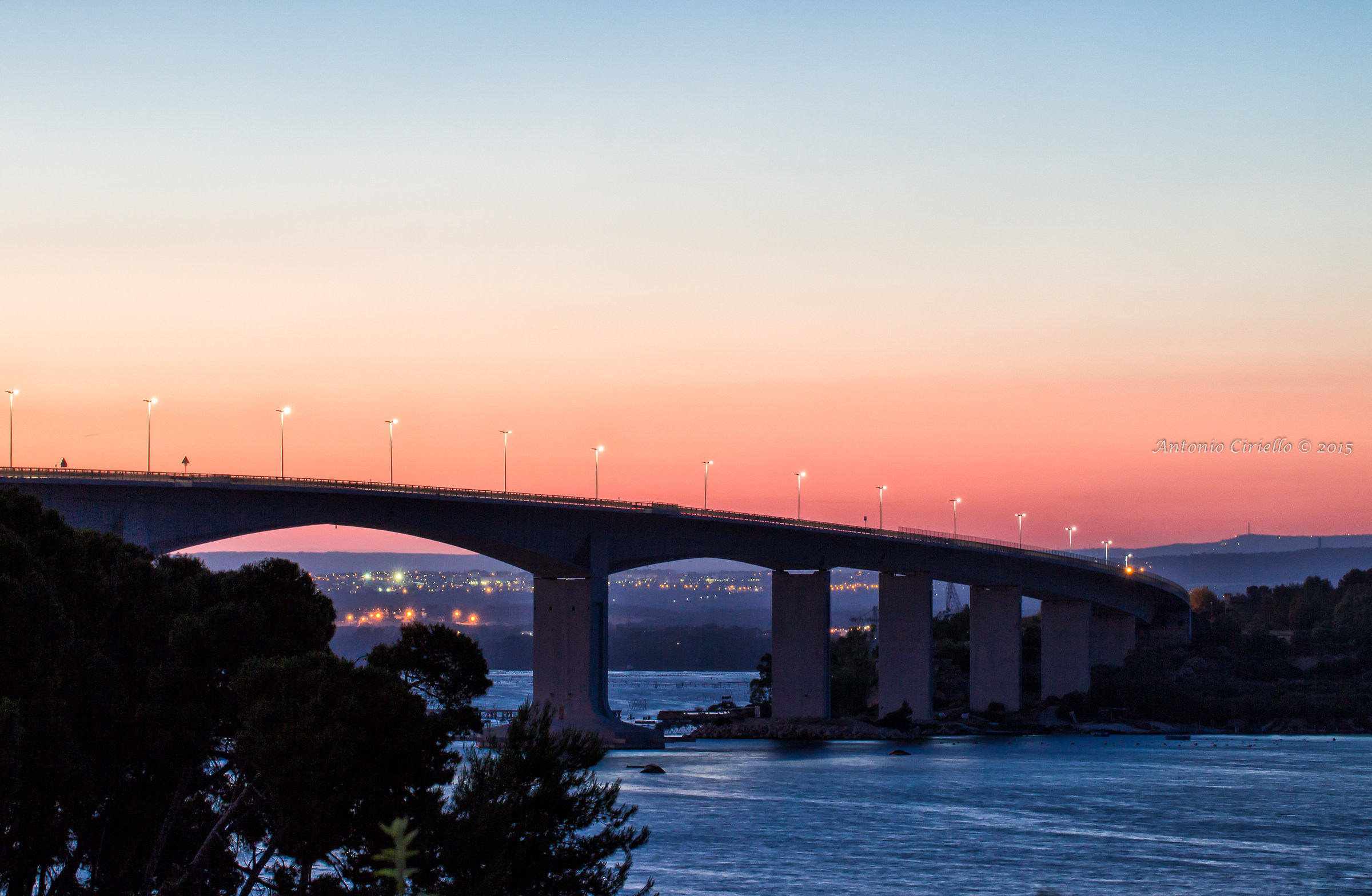 Ponte Punta Penna all'ora (rosso)blu