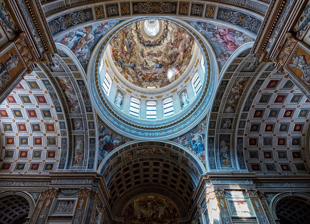 Dome of the Basilica of St. Andrew - Mantova
