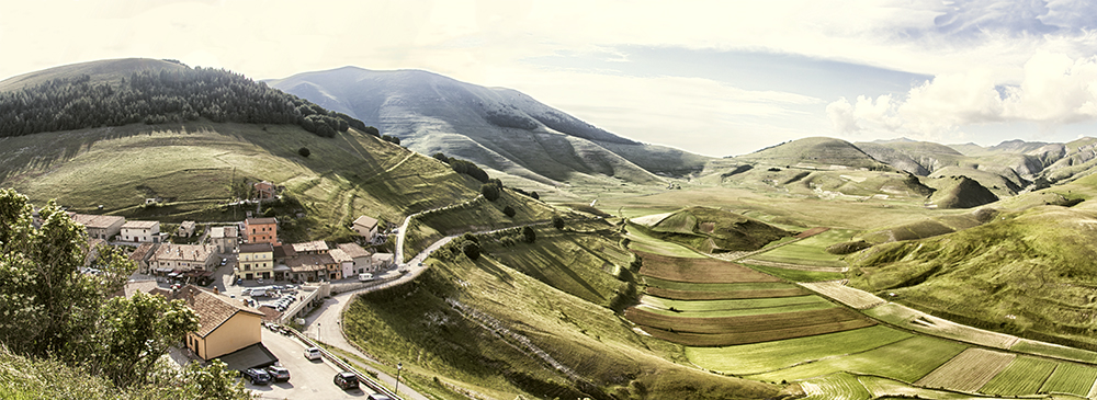 Panoramica Castelluccio di Norcia