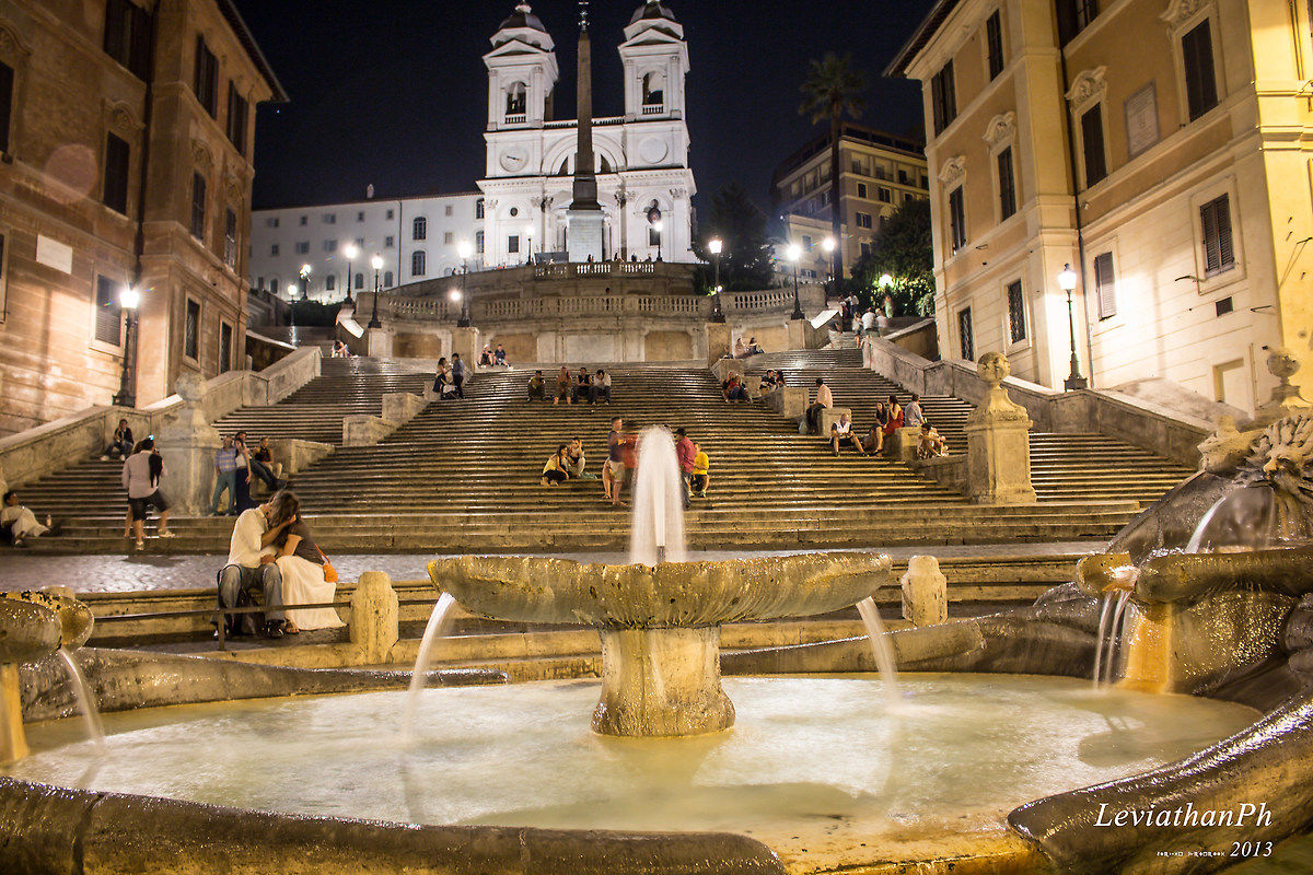 Roma Notturna - Piazza di Spagna