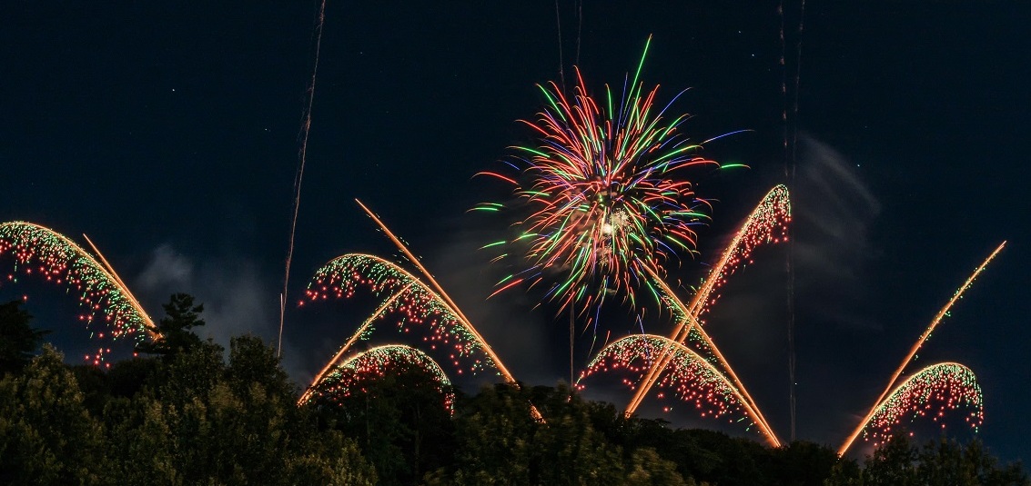 Fuochi d'artificio di San Giovanni a Firenze 24.06.2015