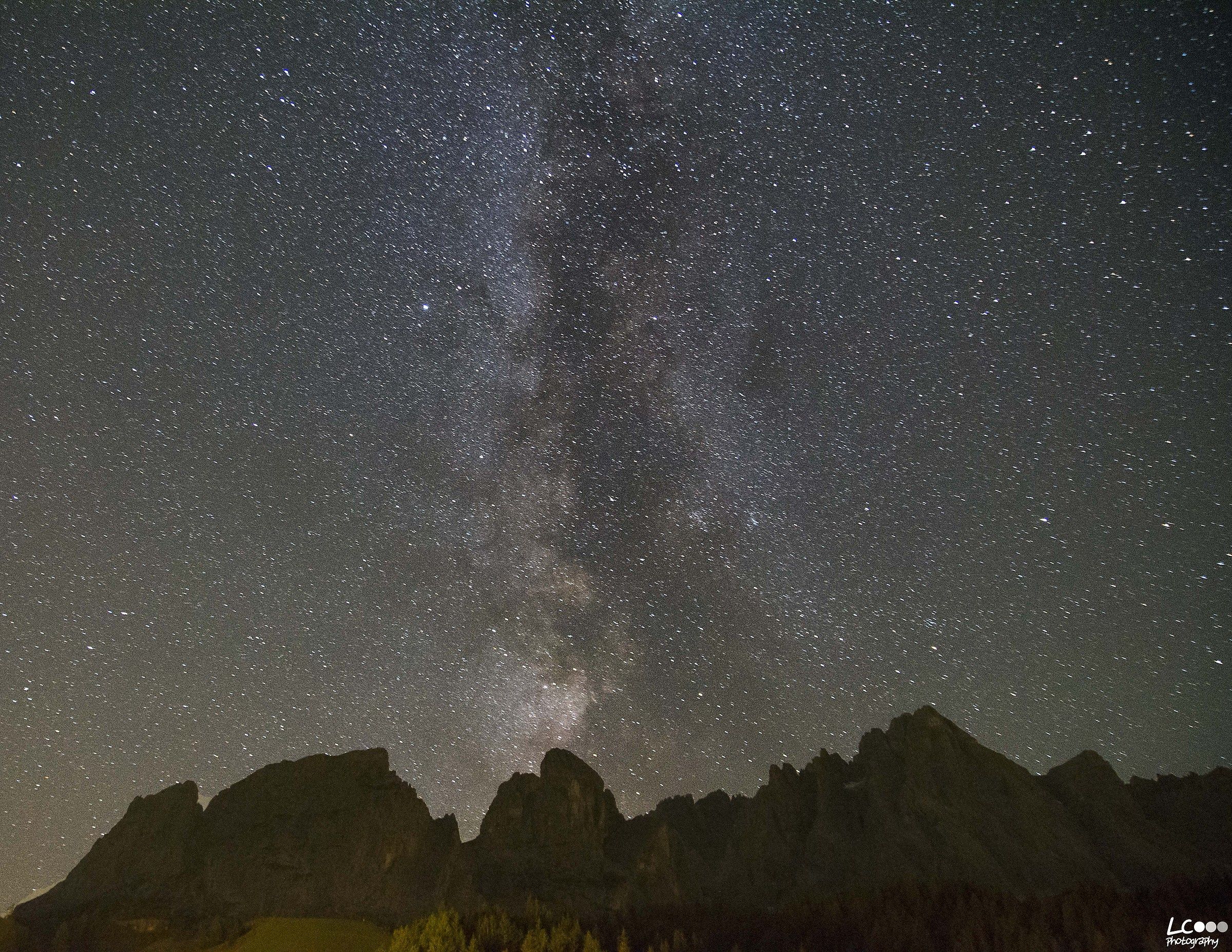 Via Lattea al Passo Monte Croce