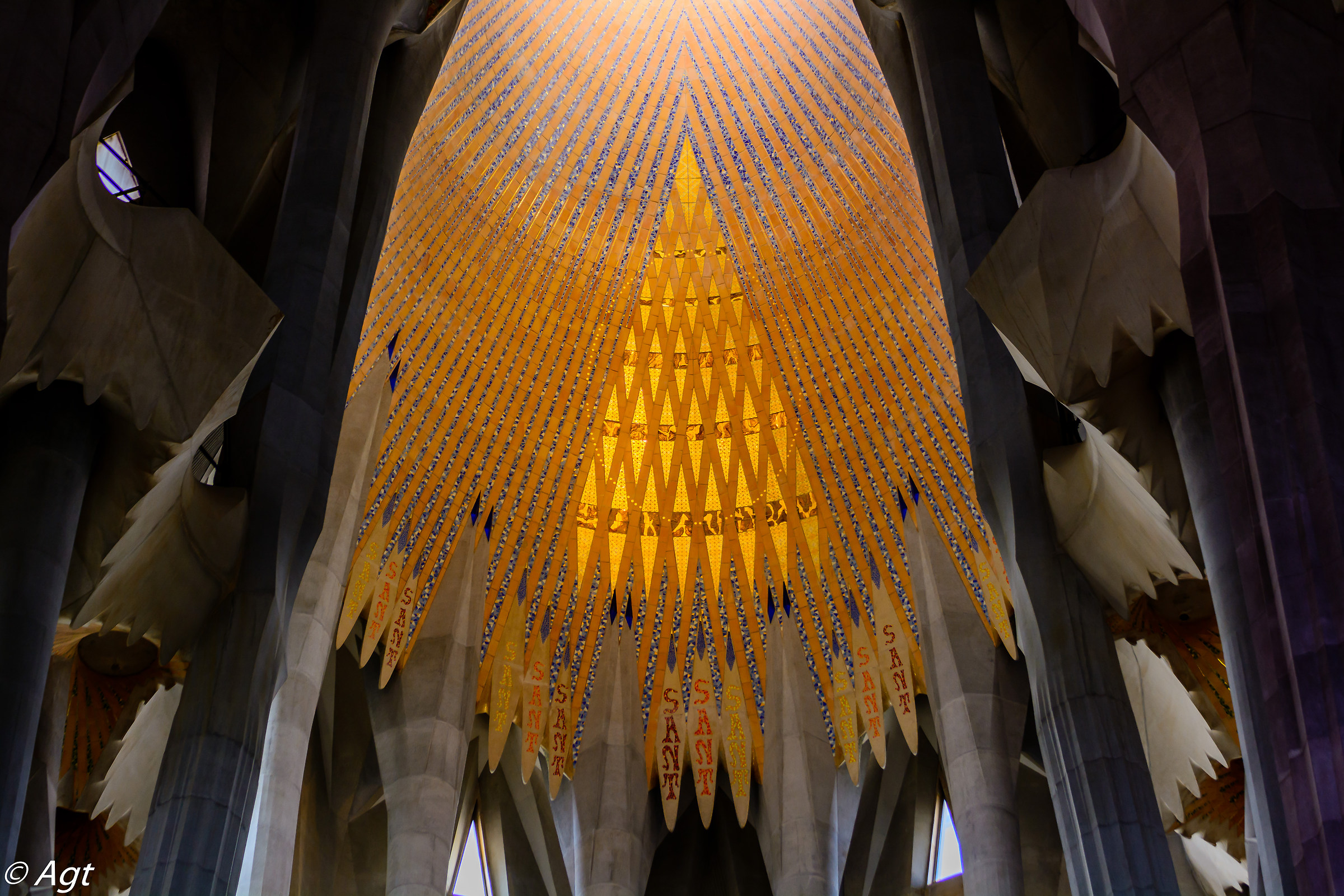 Sagrada familia particolare della volta