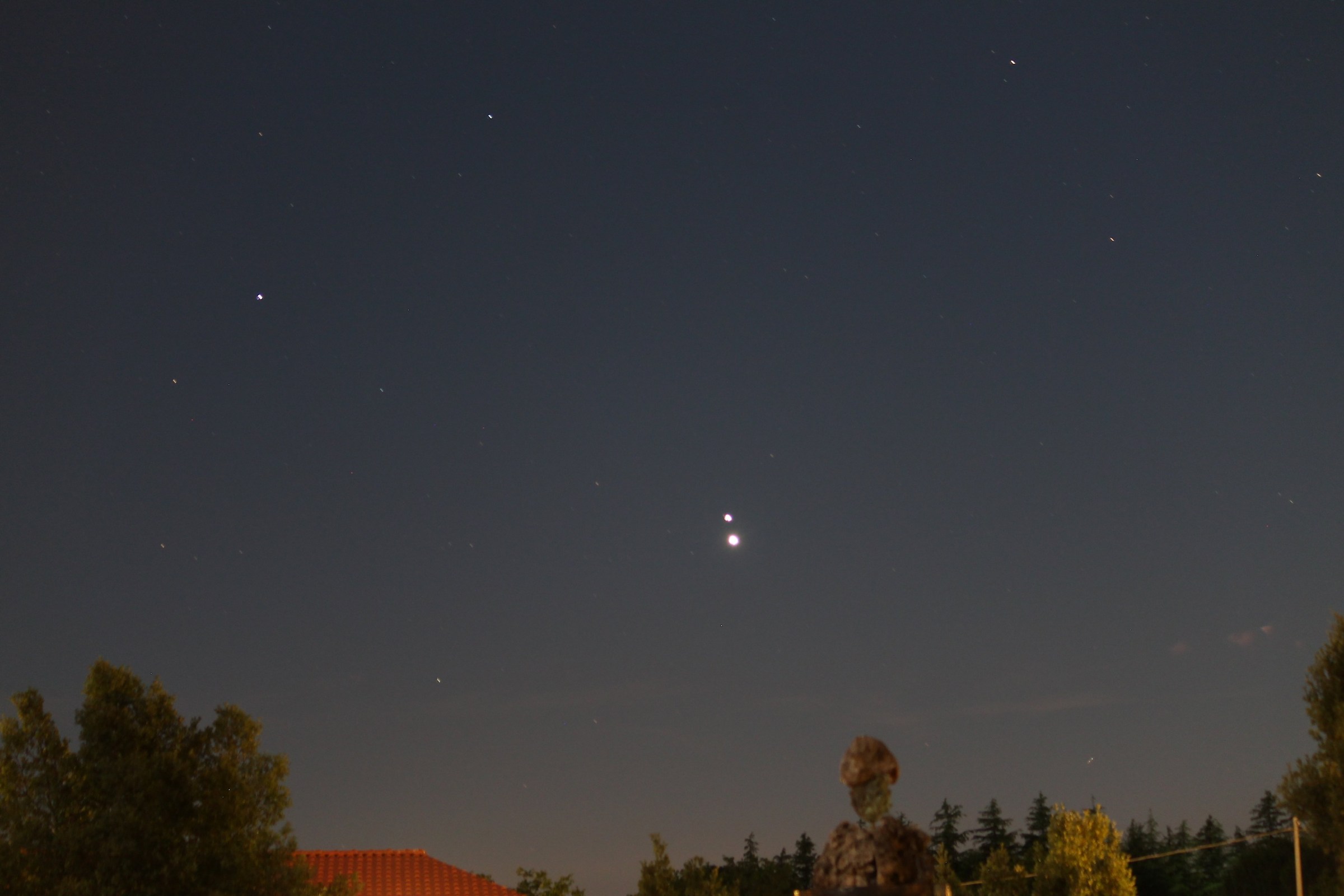 alignment Jupiter Venus June 30, 2015