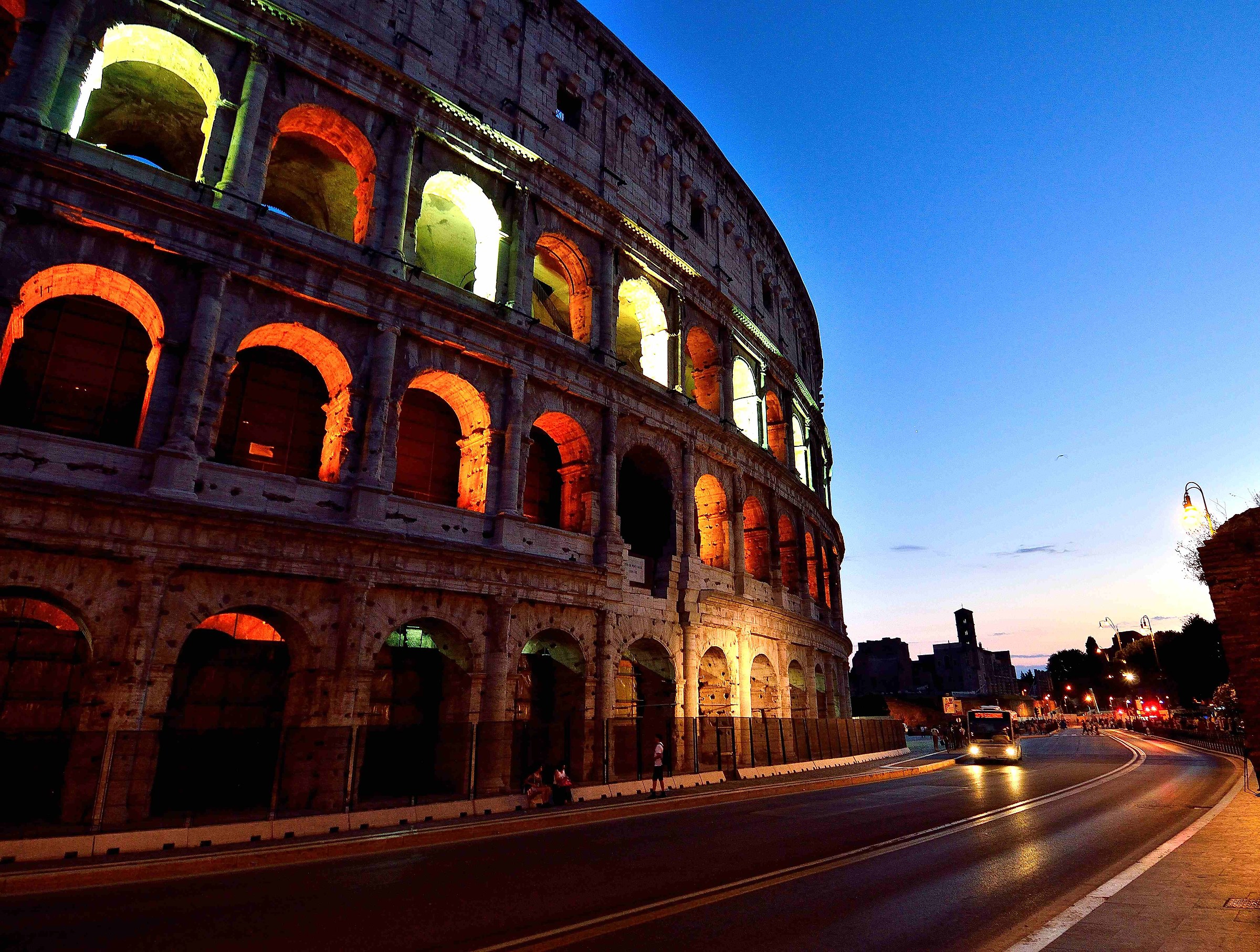 ...tramonto di luci per Lui