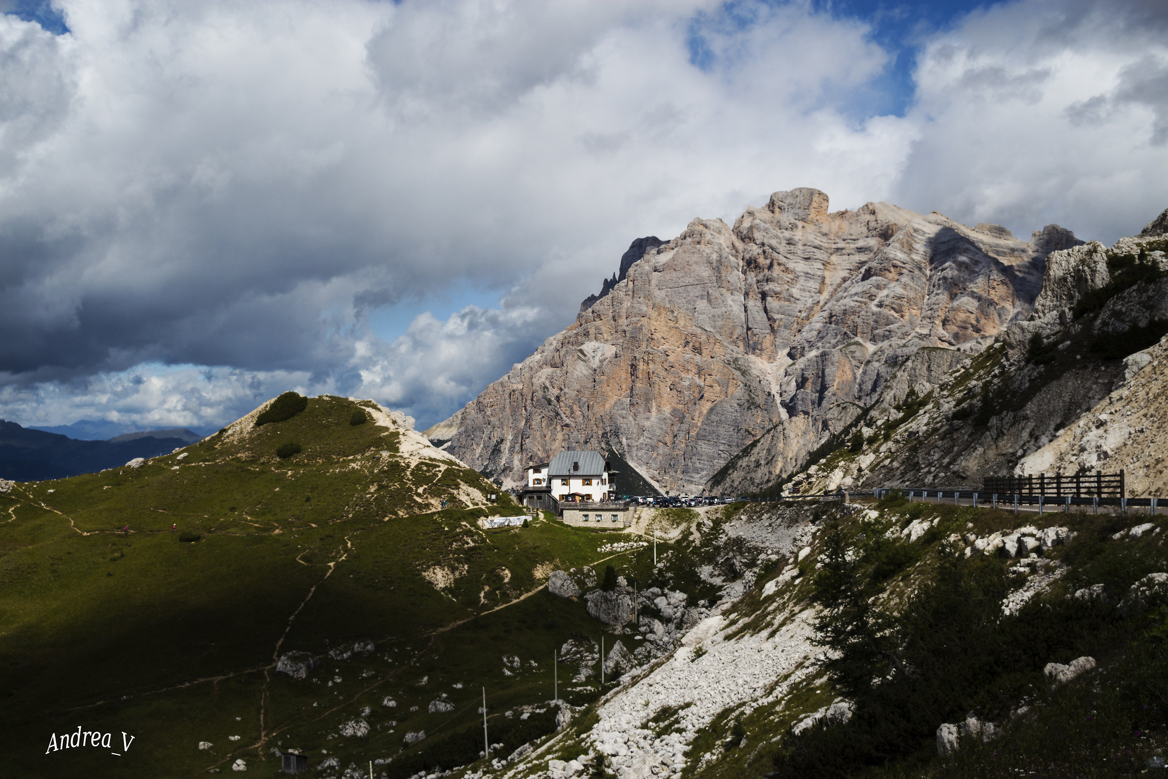 Dal passo Valparola....