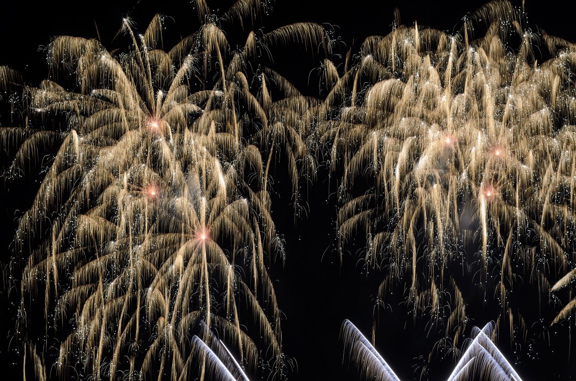 Fuochi d'artificio di San Giovanni a Firenze 24.06.2015