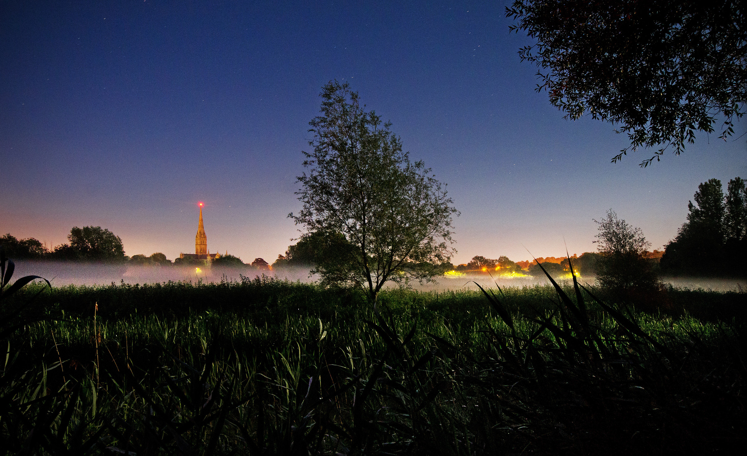 Cathedral, Mist, Moonlight!
