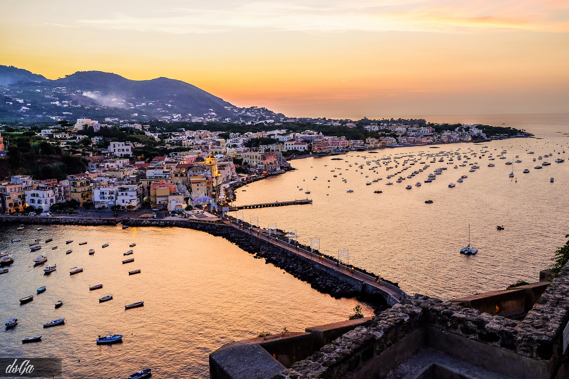 Vista di Ischia Ponte