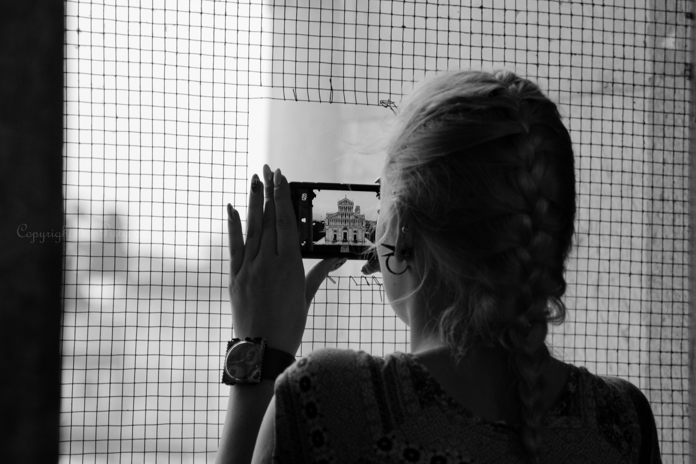 Photographing the cathedral