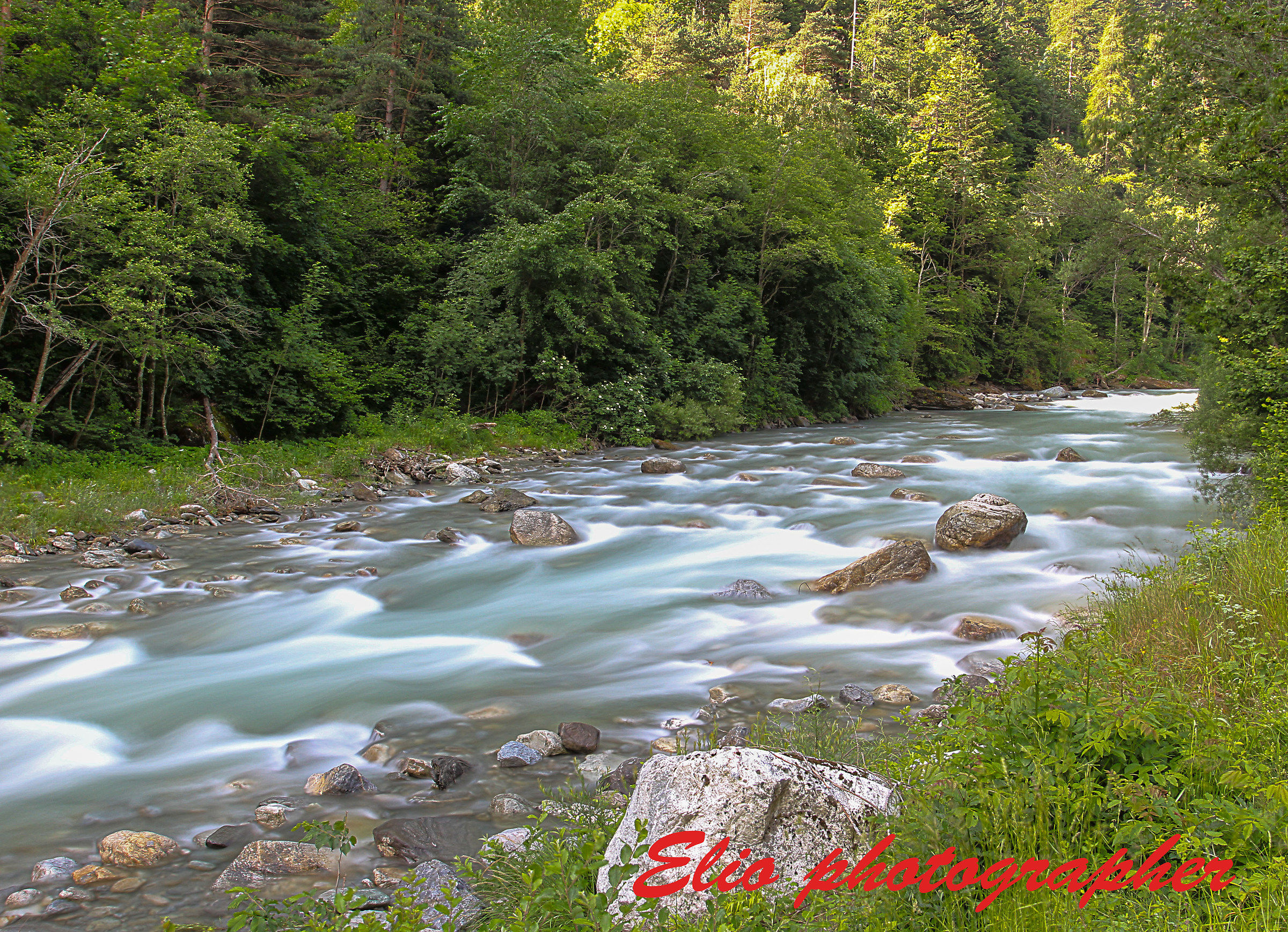 quiet in the mountains !!