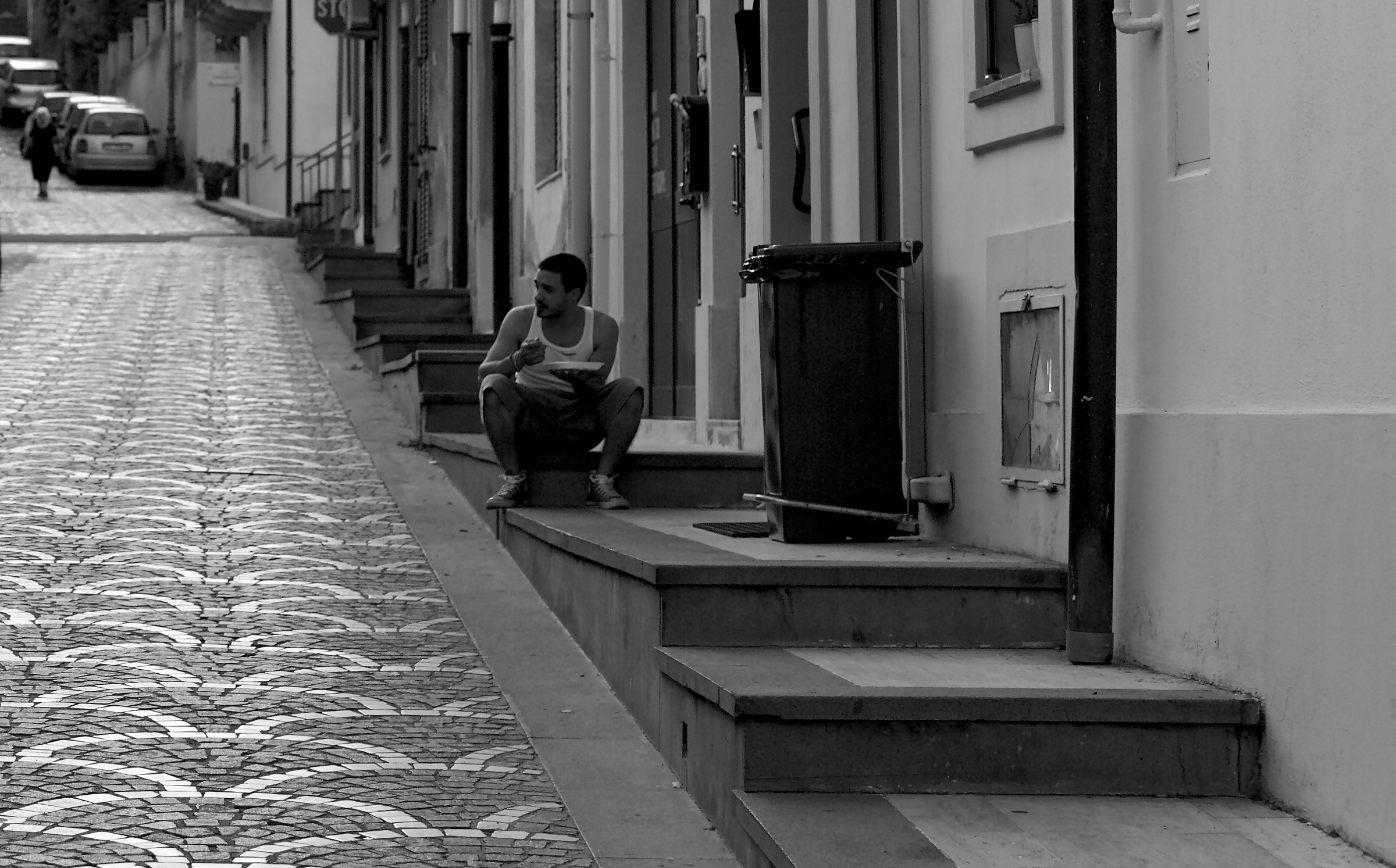 Dinner before the evening shift