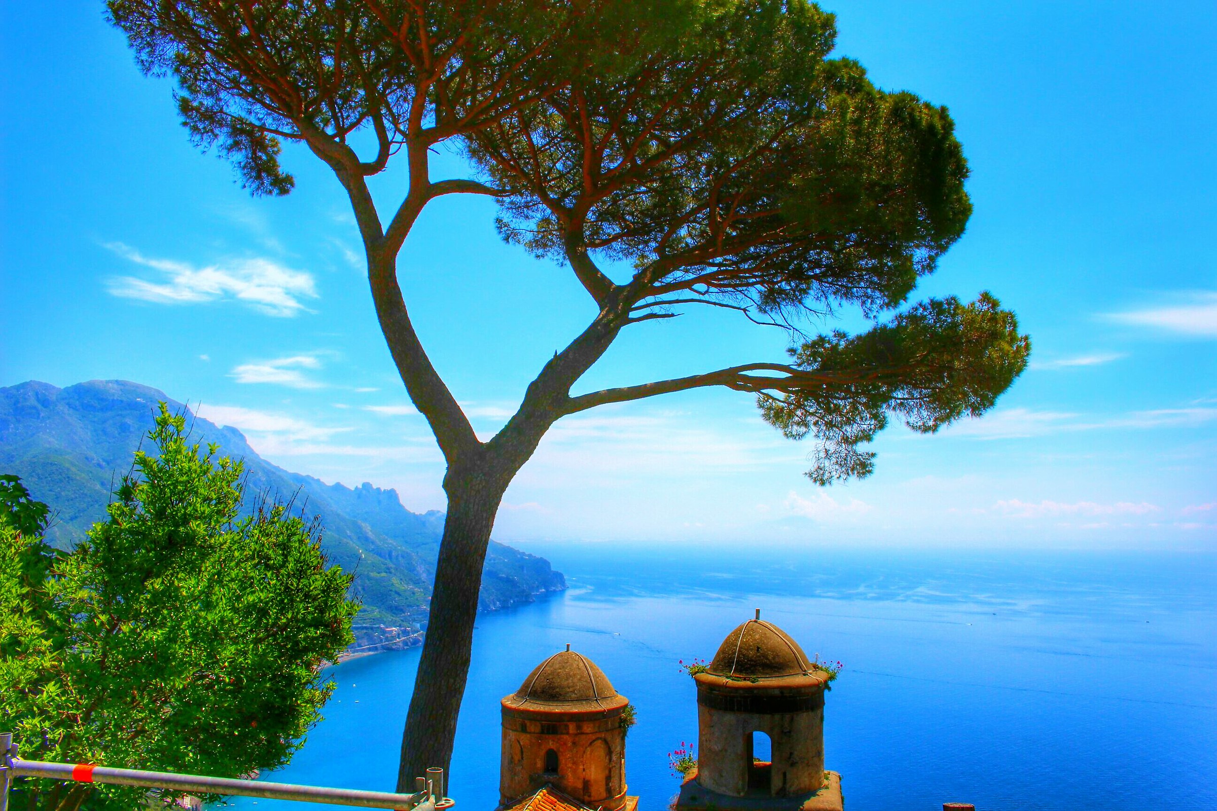 Ravello, veduta da villa cimbrone