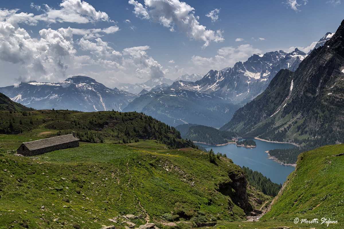 lago devero dall'alpe la satta