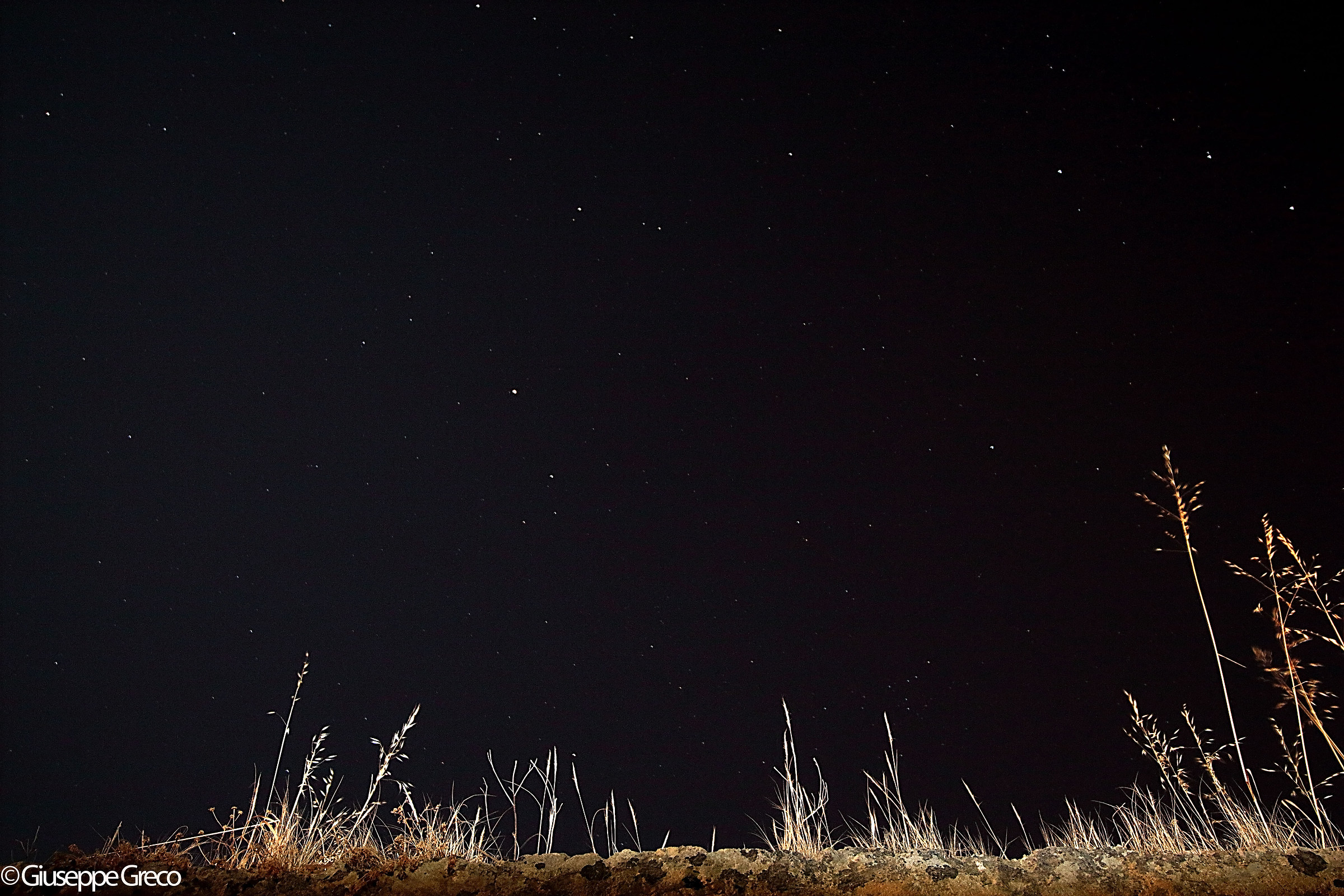 Over the wall ... the stars