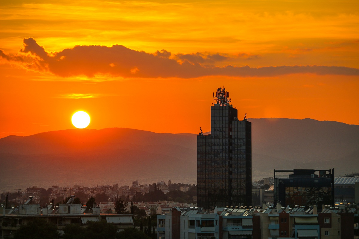 Sunset in Athens