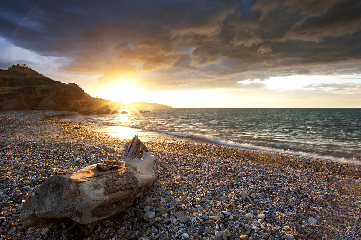 Sunset in Punta Aderci