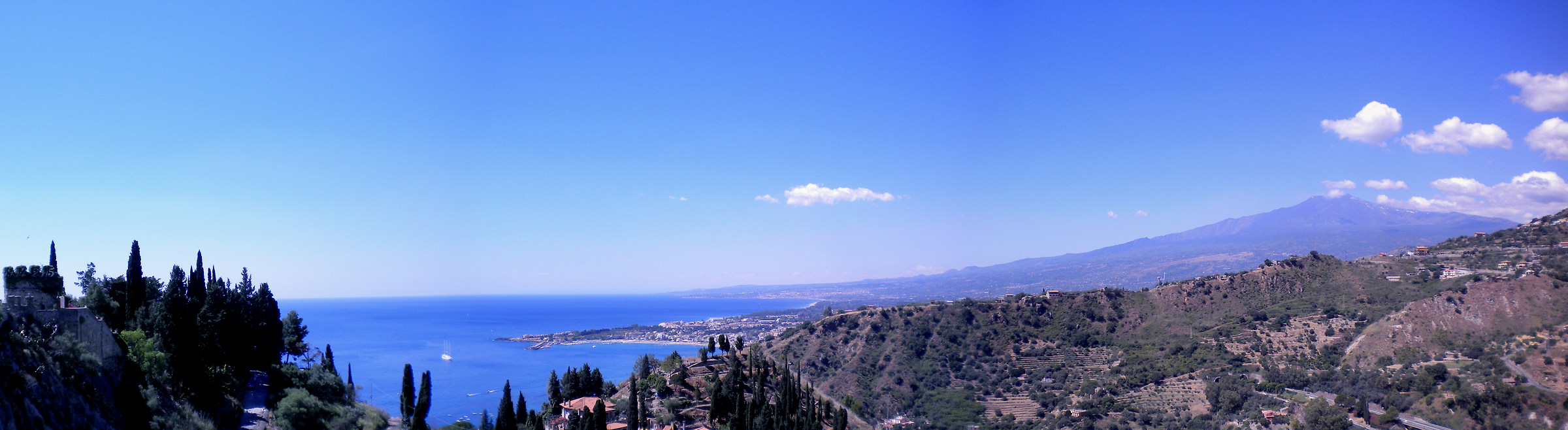 Etna from Taormina