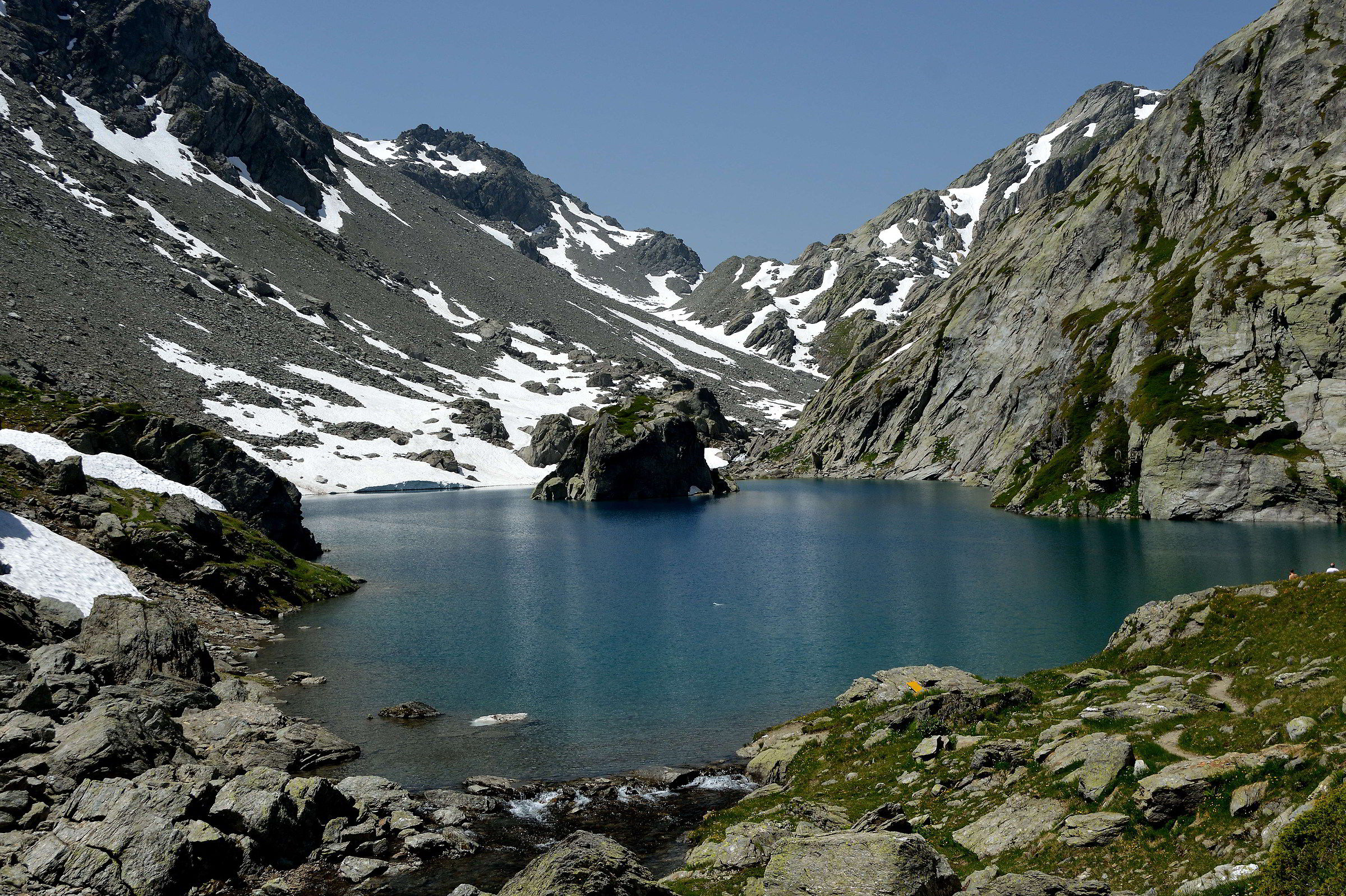 second lake Bellecombe