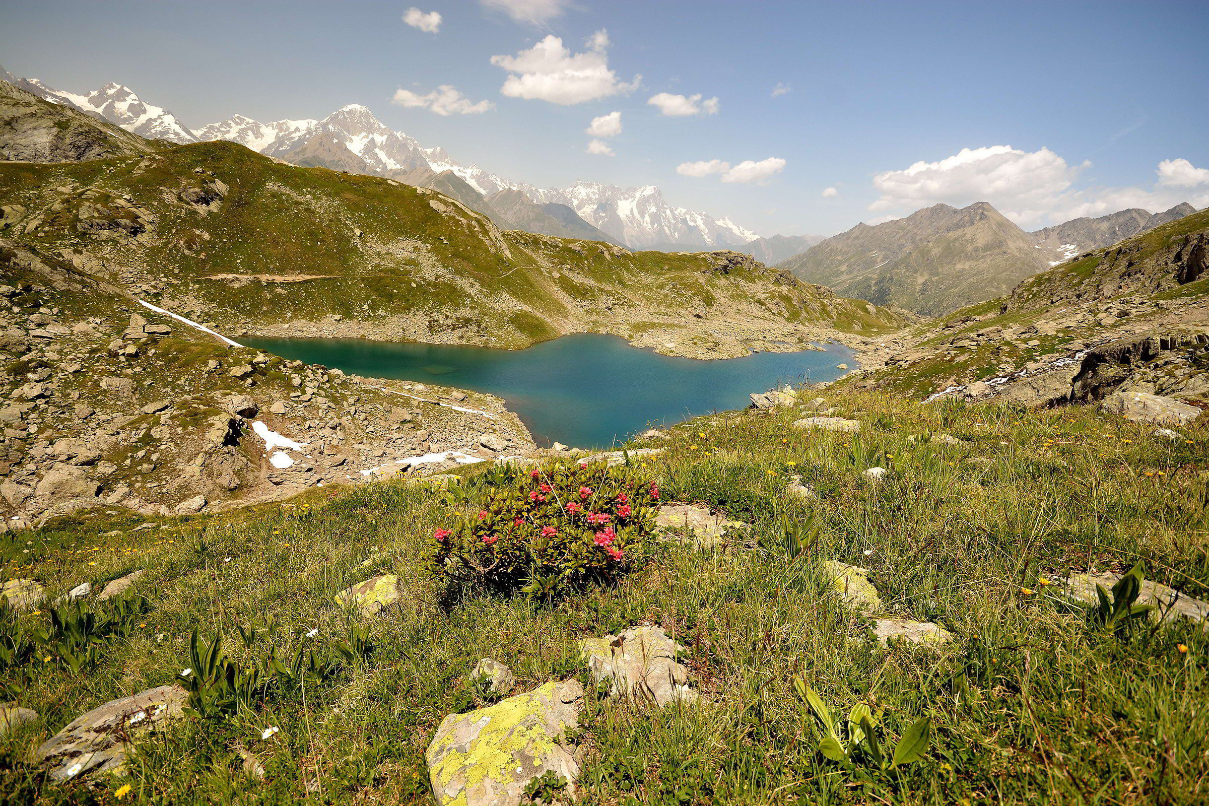 the first lake Bellecombe