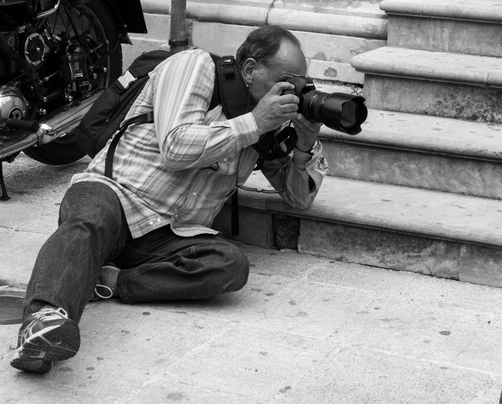Fotografando il fotografo