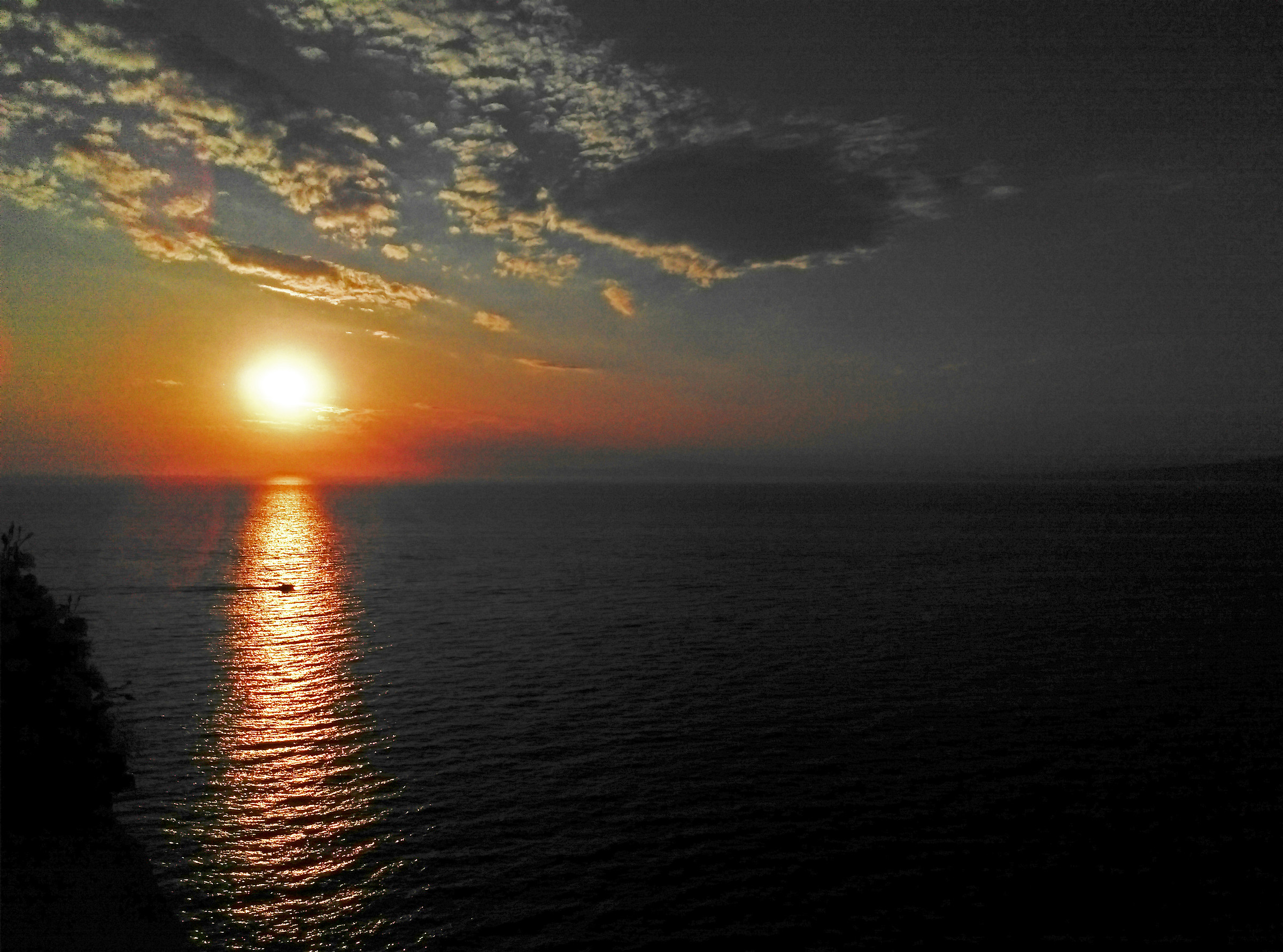 Sunset in Vico Equense