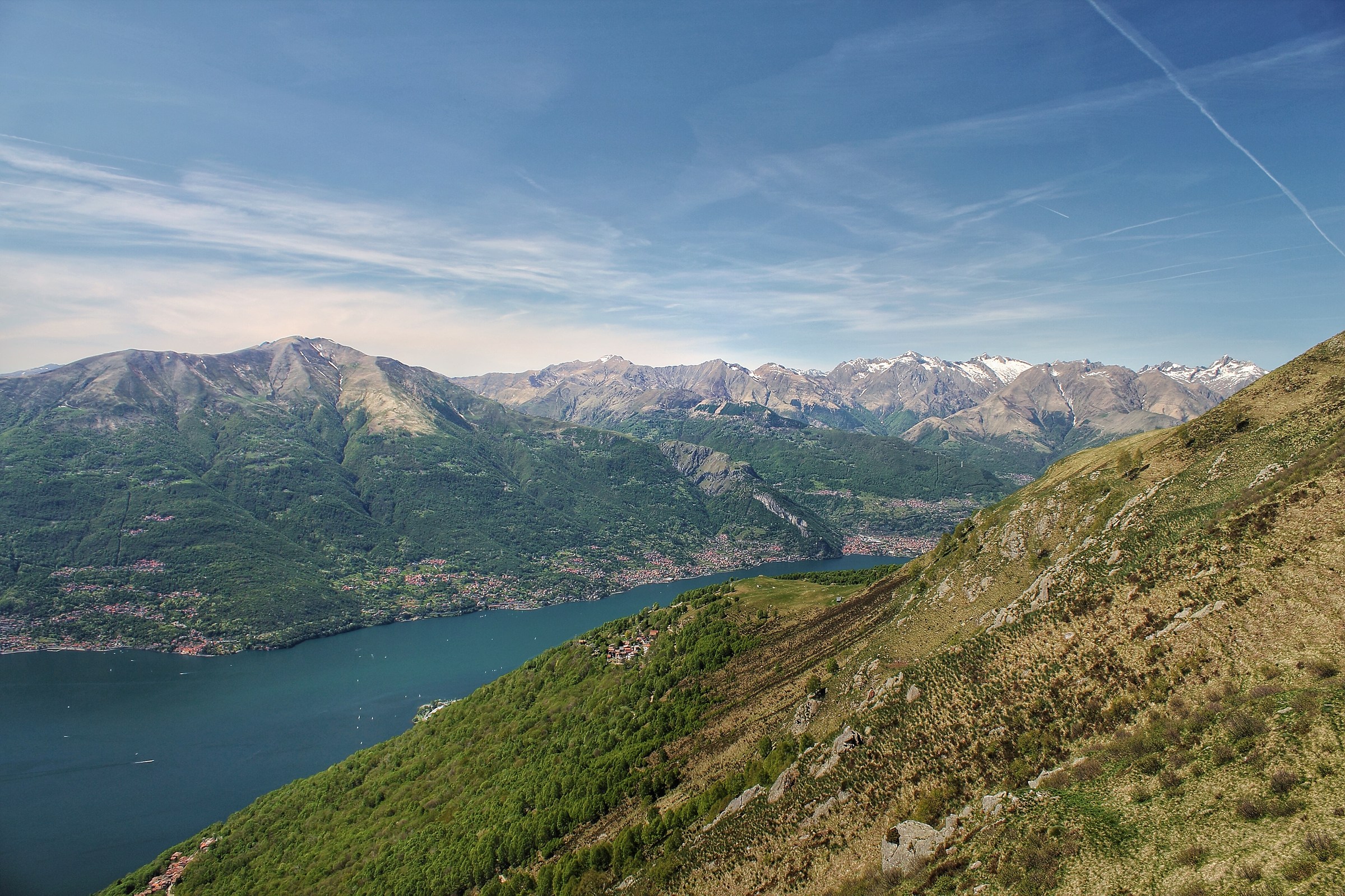 Il Lario dall'alpe Giumello