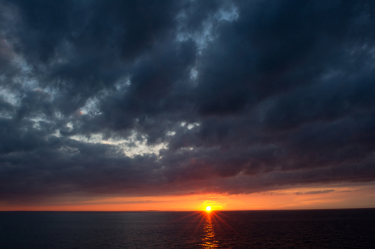 Sunset on the Baltic