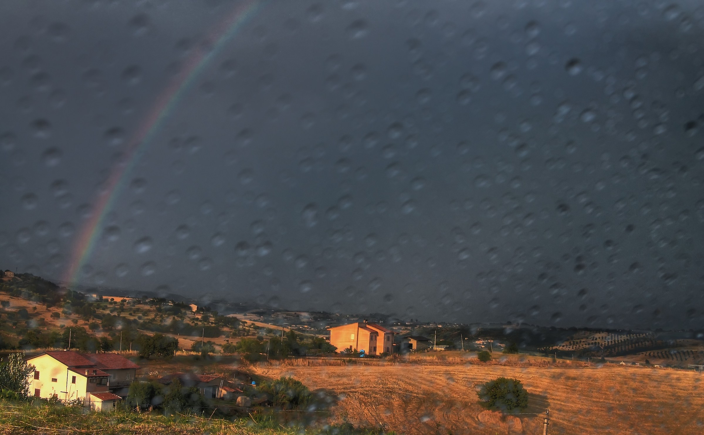 Downpour arrived! - HDR