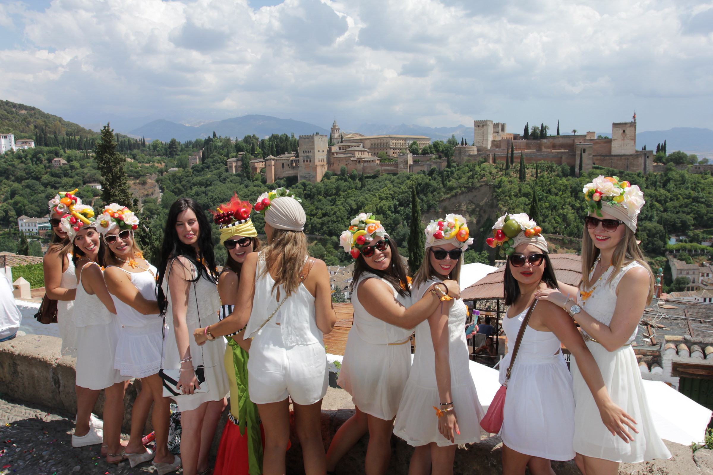 fiesta del nubilato a Granada