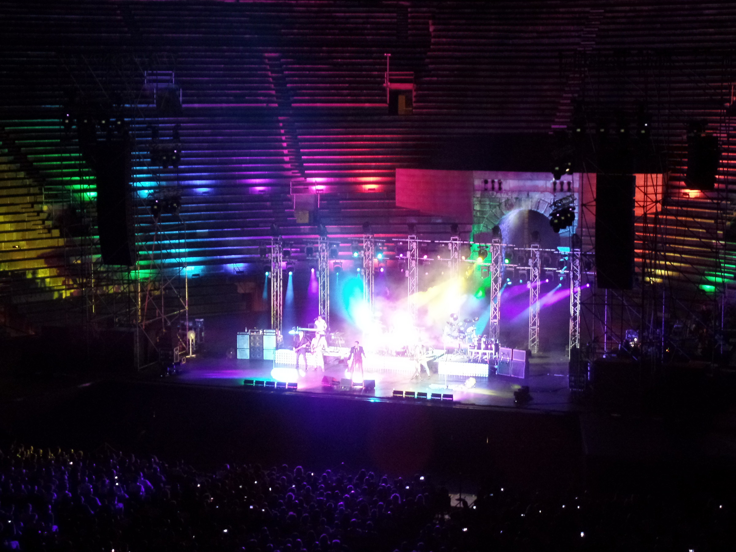 Spandau Ballet concert in Verona