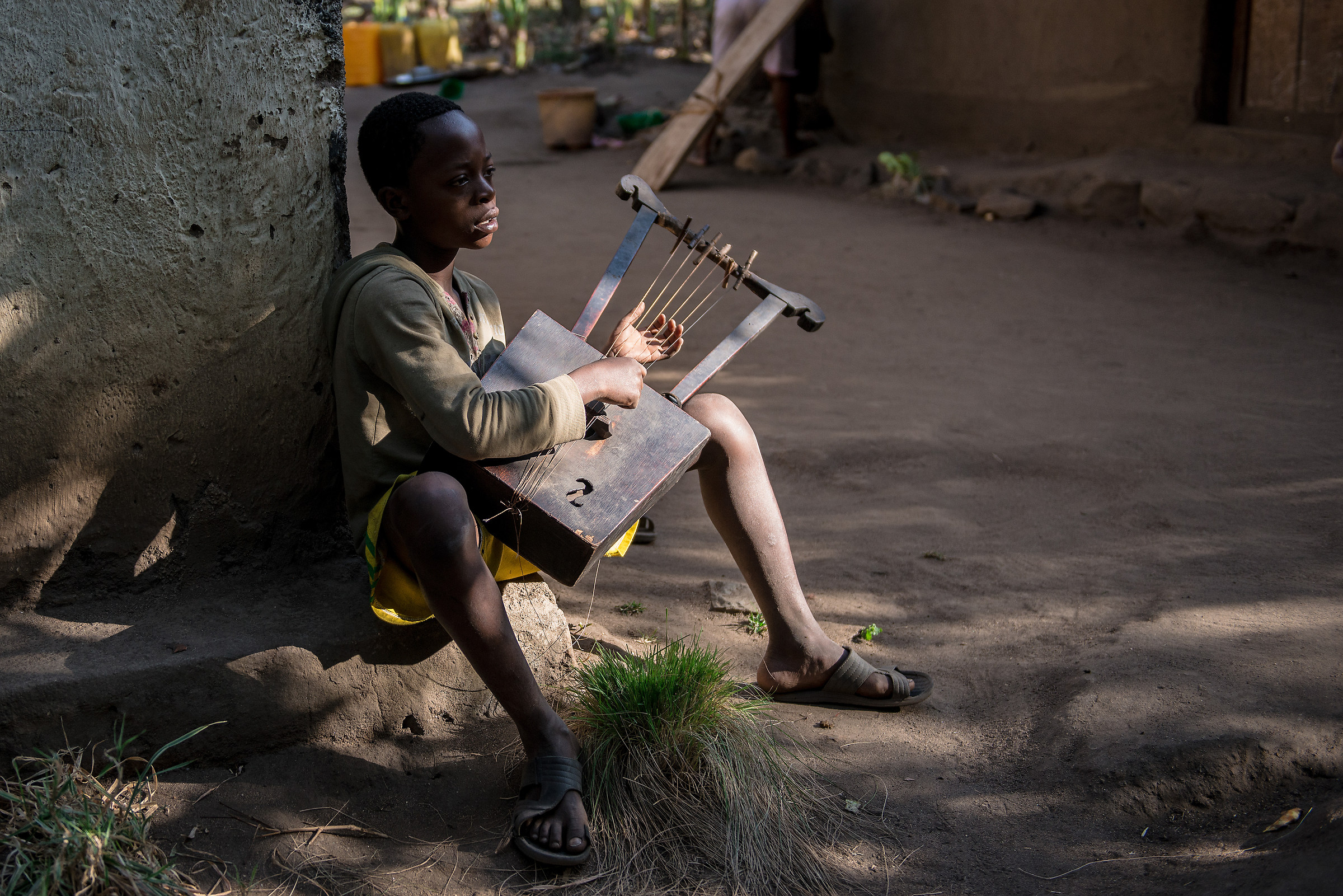 Etiopia: Giovane menestrello