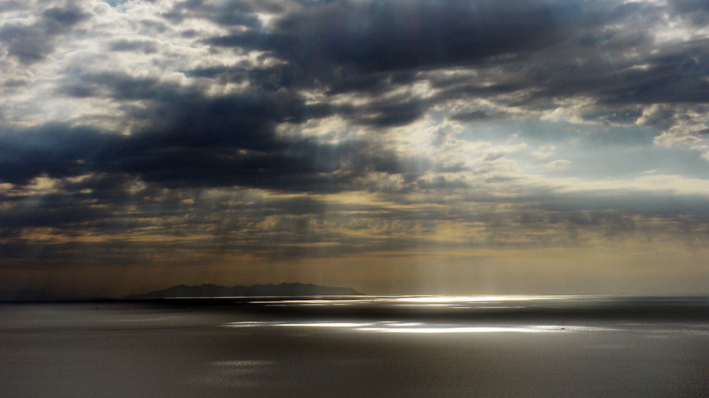 isola del Giglio dalla costa maremmana