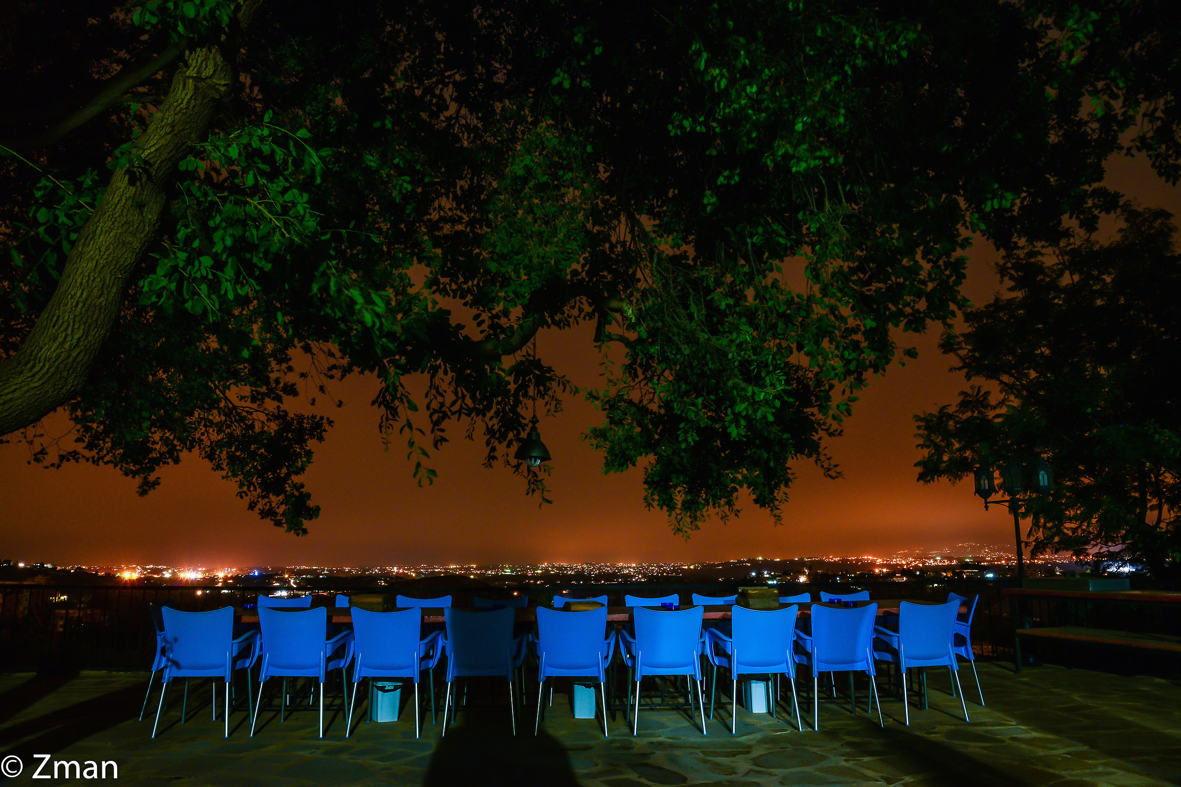 Summer Banquet at Night