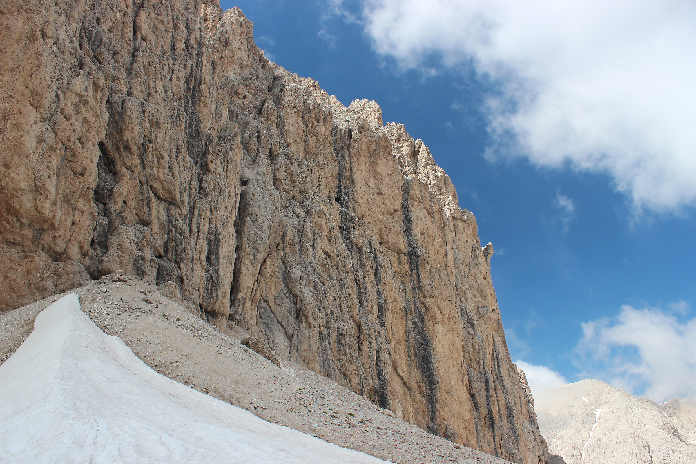 Catinaccio d'Antermoia, lato piana d'Antermoia