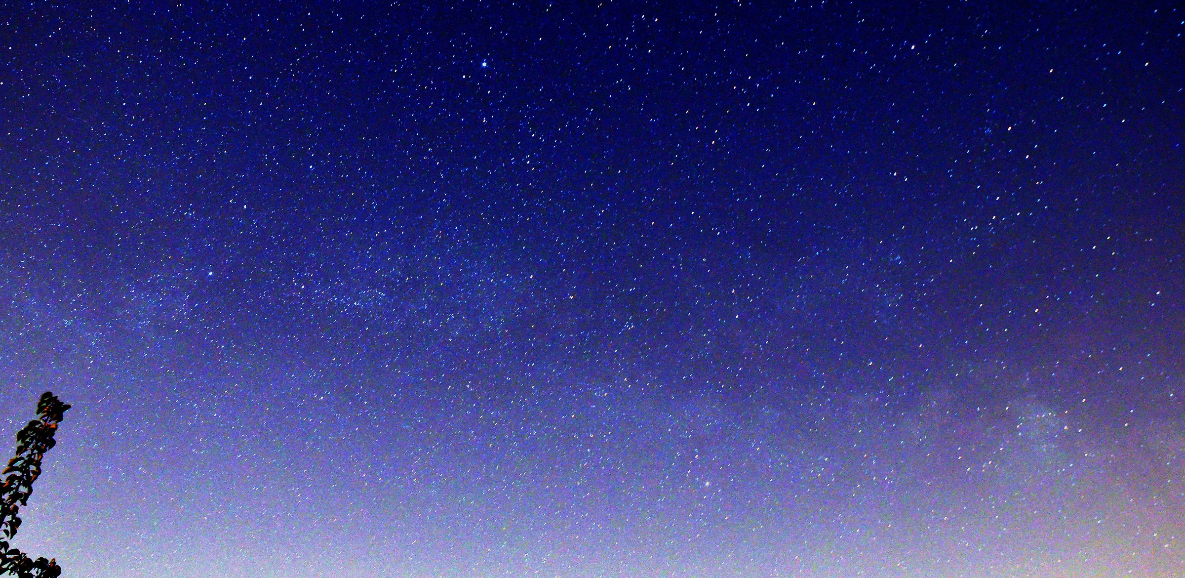 First attempt Milky Way